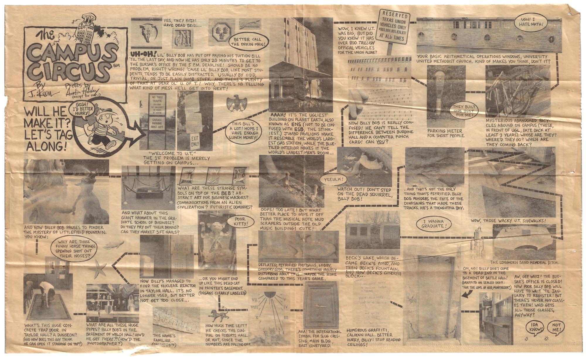 Daily Texan (1989) - Campus Circus #2