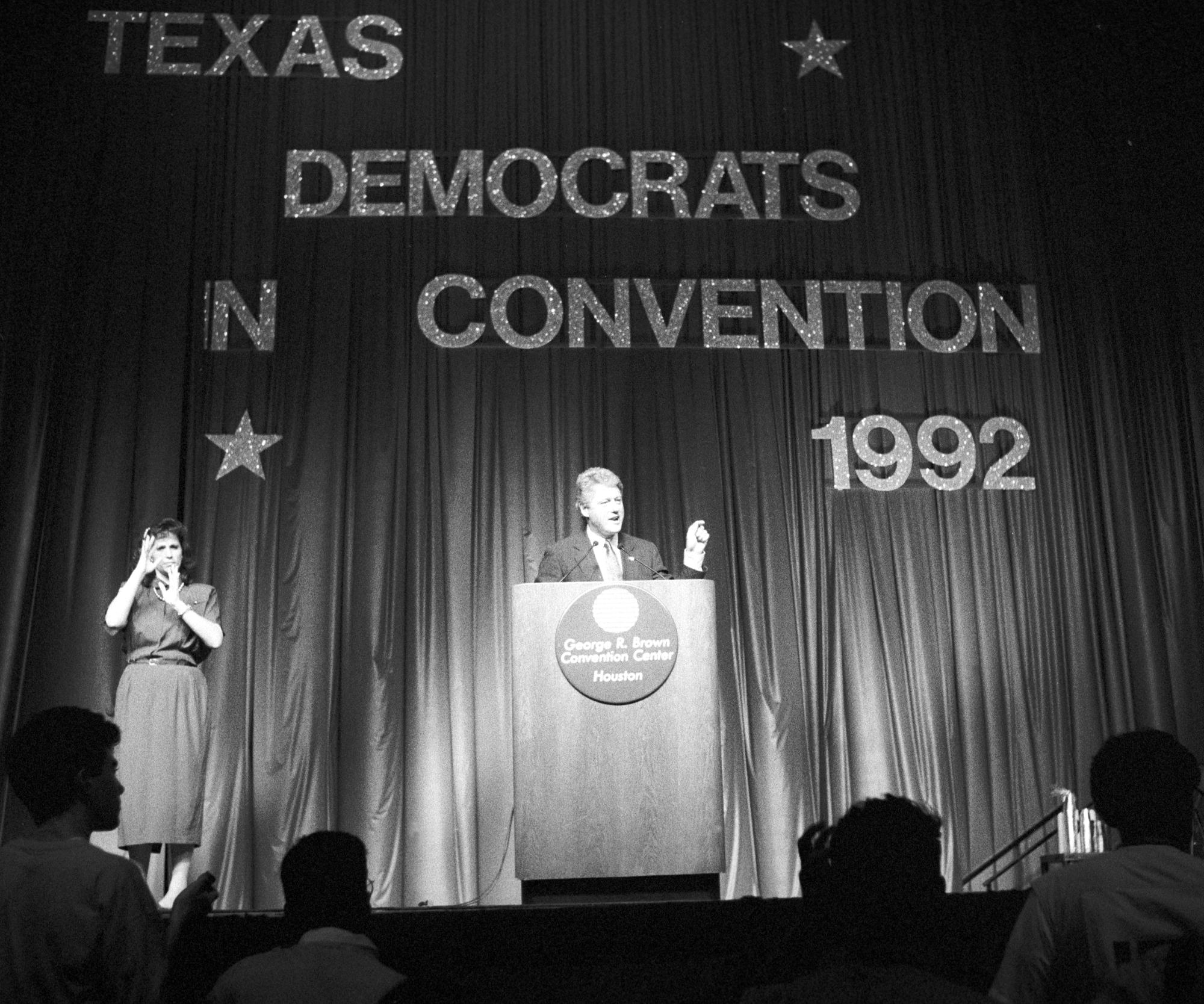 Daily Texan (1991-1992) - Bill Clinton #2