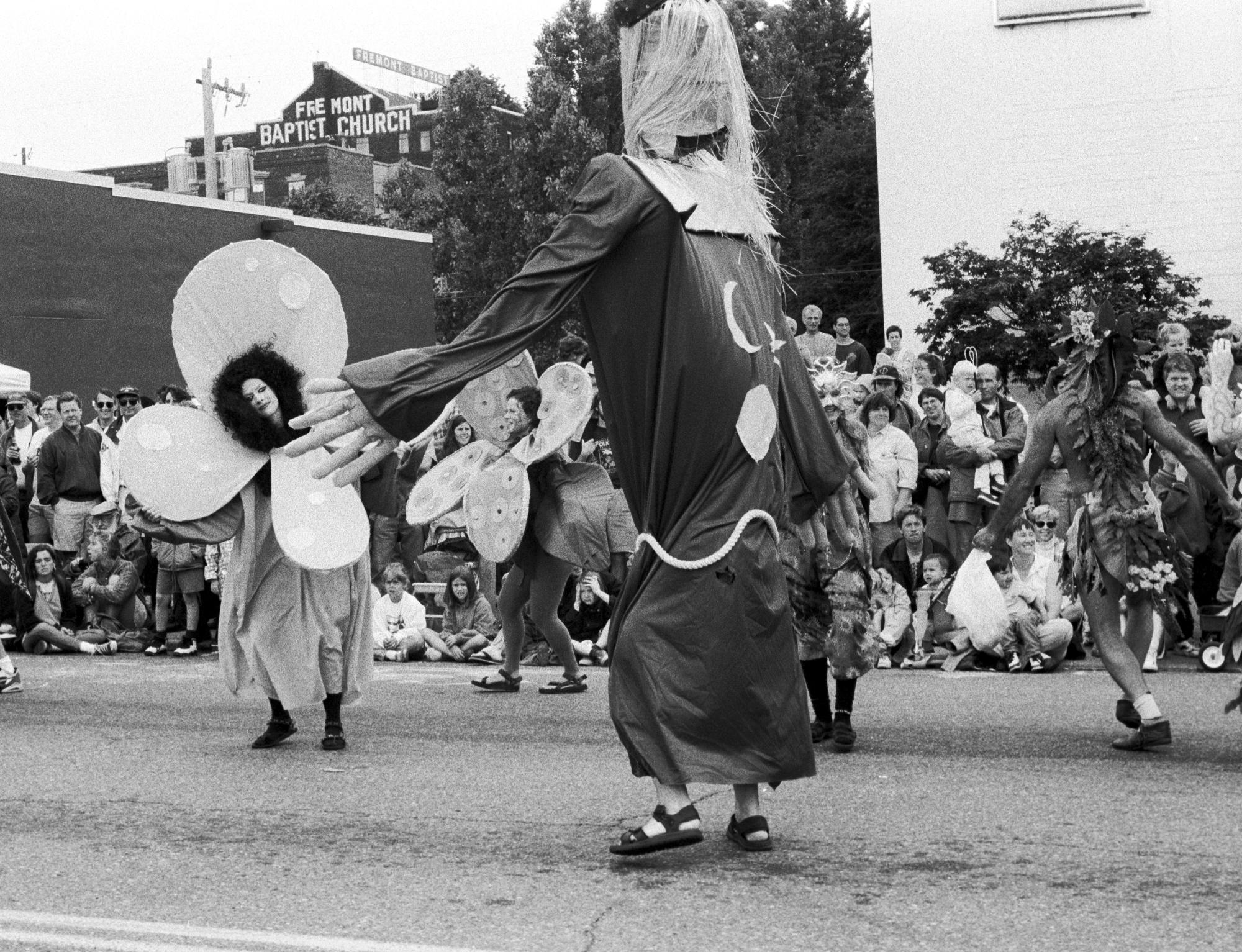 Seattle (Black & White) - Solstice Parade #04