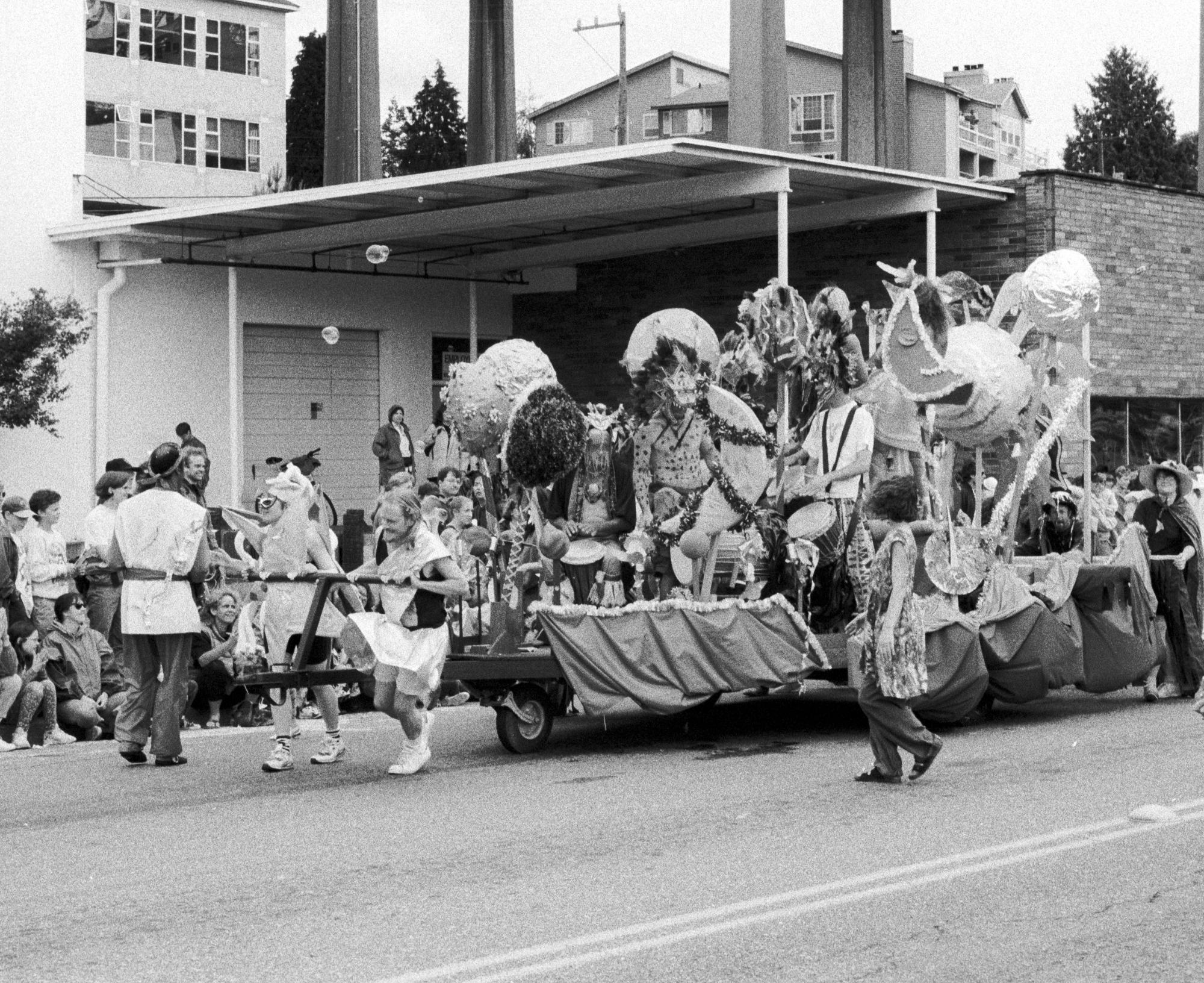 Seattle (Black & White) - Solstice Parade #19