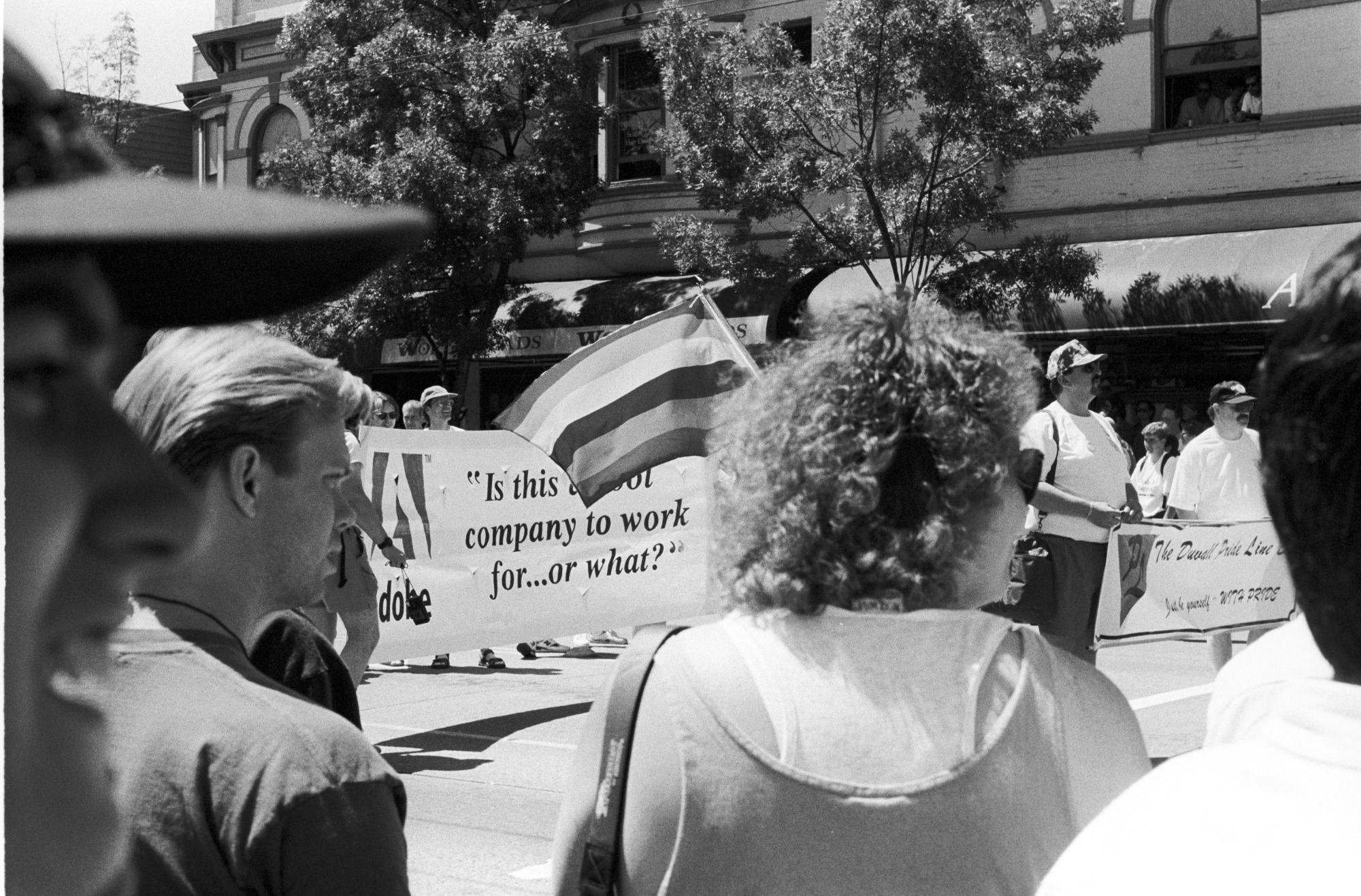 Seattle (Black & White) - Gay Parade #08