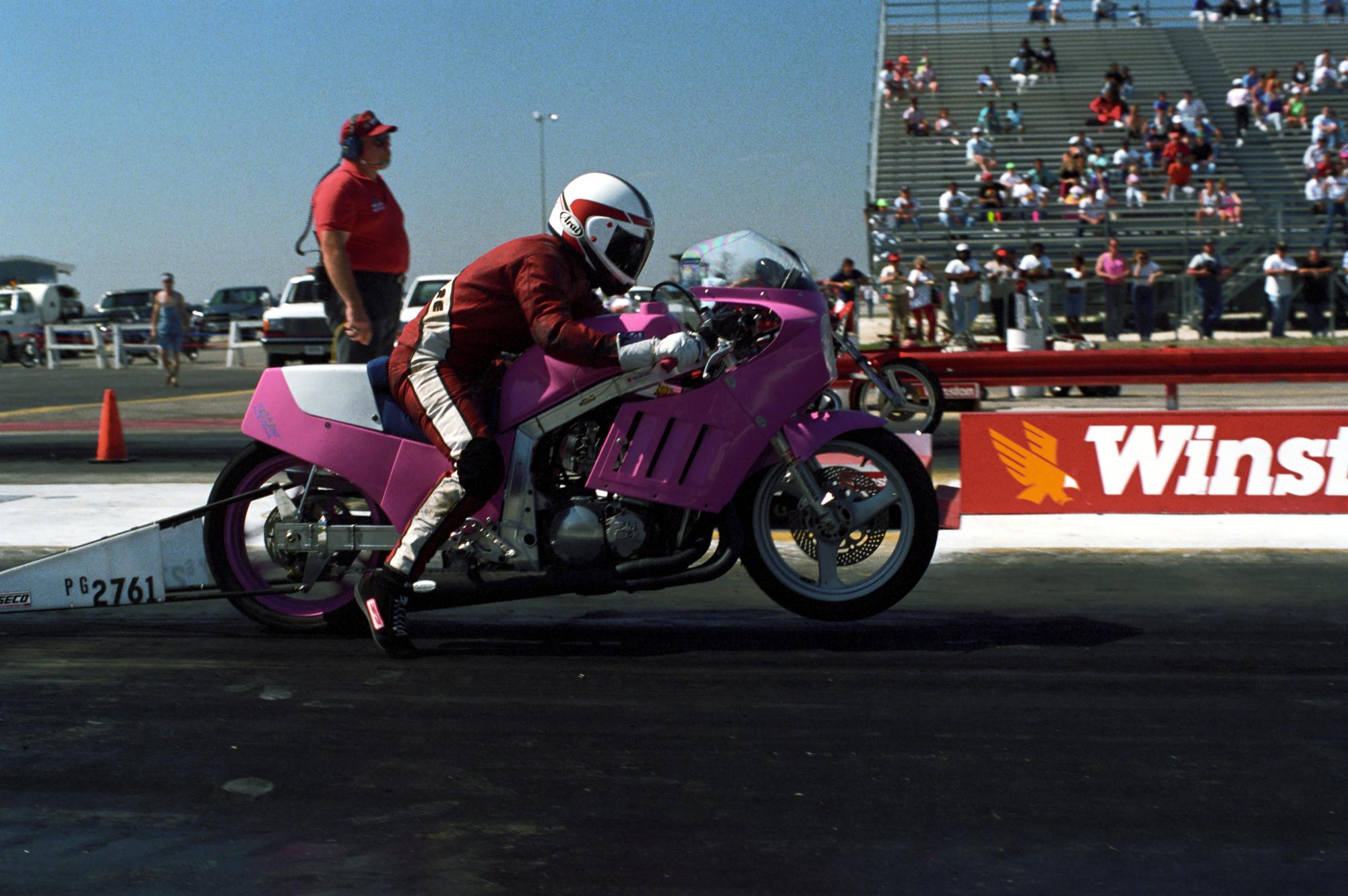 Texas Motor Drag Racing (1991) - Drag Racing Warm Up Start #7
