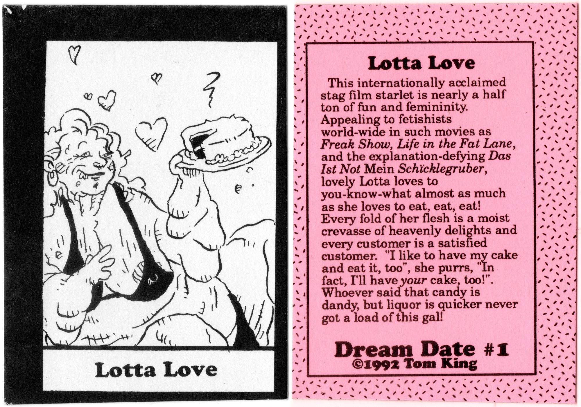 Wacky Humor - Tom King (1991-1992) - Dream Date #01