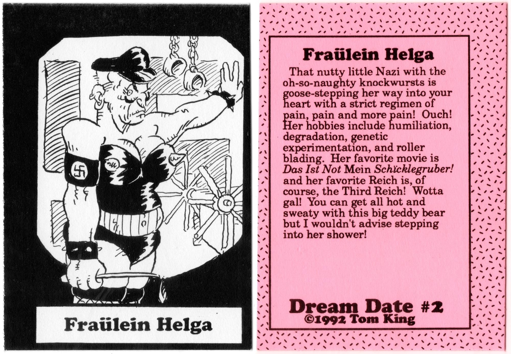 Wacky Humor - Tom King (1991-1992) - Dream Date #02