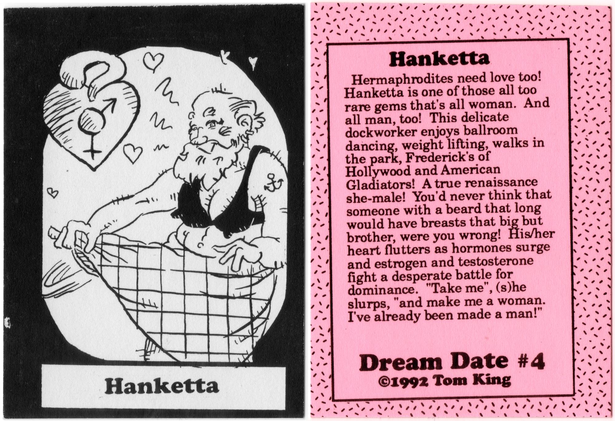 Wacky Humor - Tom King (1991-1992) - Dream Date #04