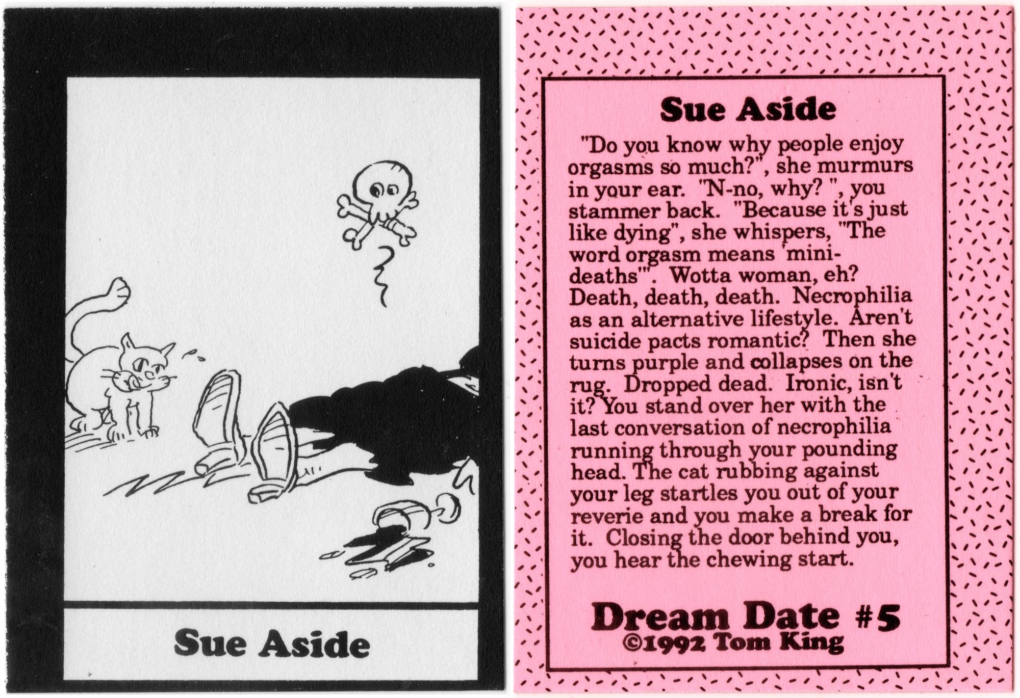 Wacky Humor - Tom King (1991-1992) - Dream Date #05
