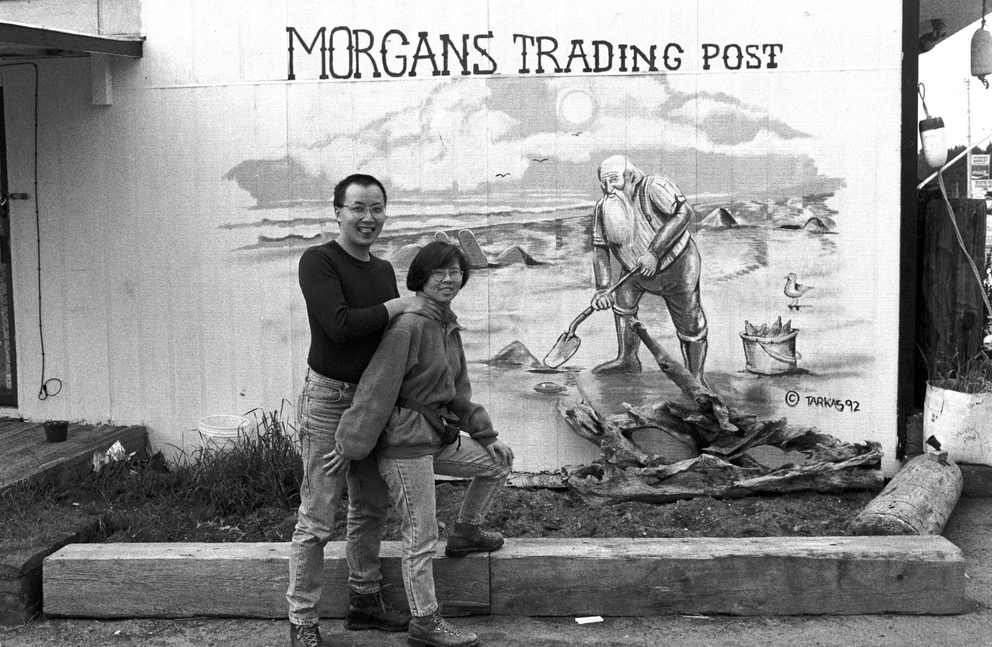 Washington State (Black & White) - Morgans Trading Post