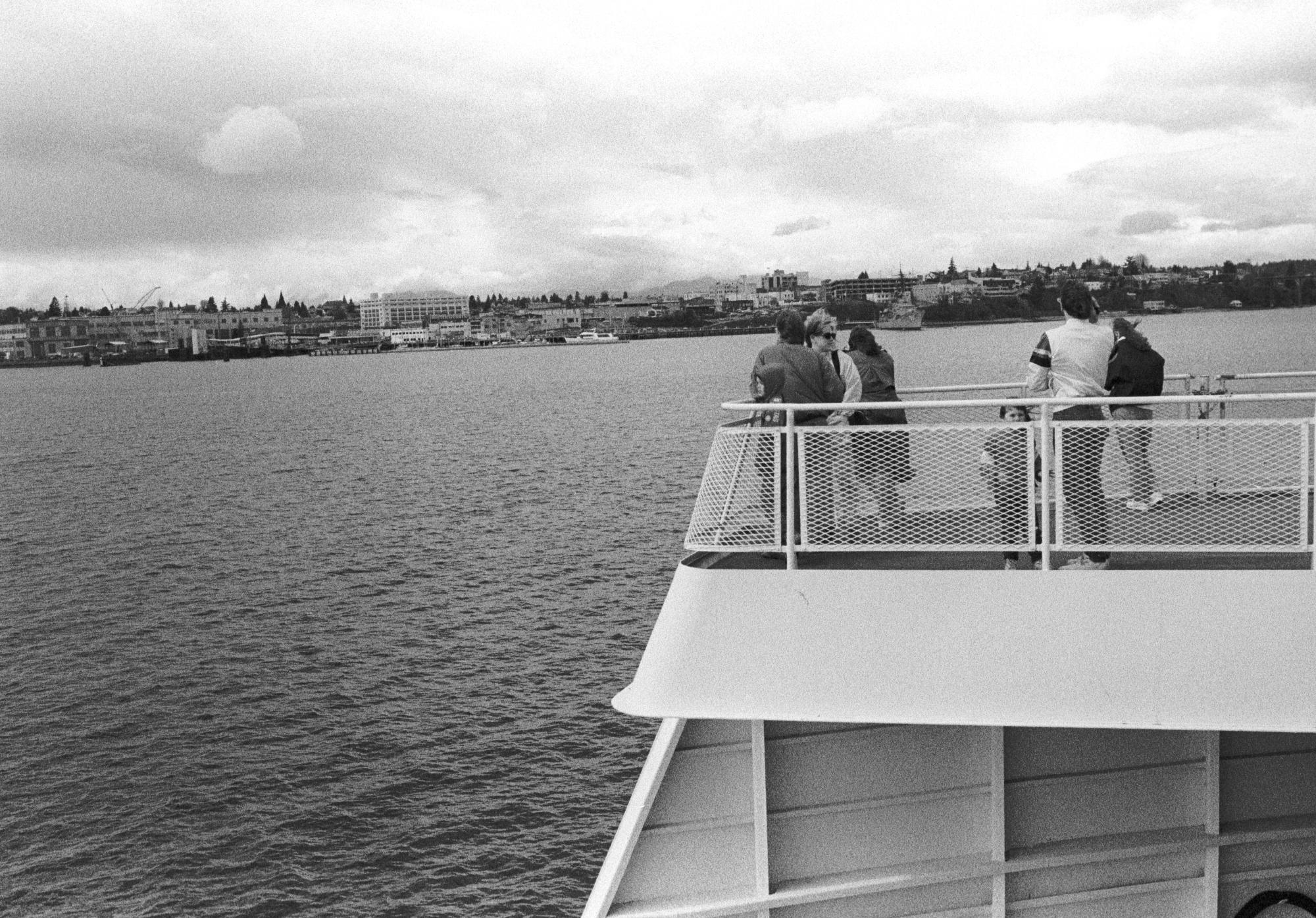 Washington State (Black & White) - Ferry #1