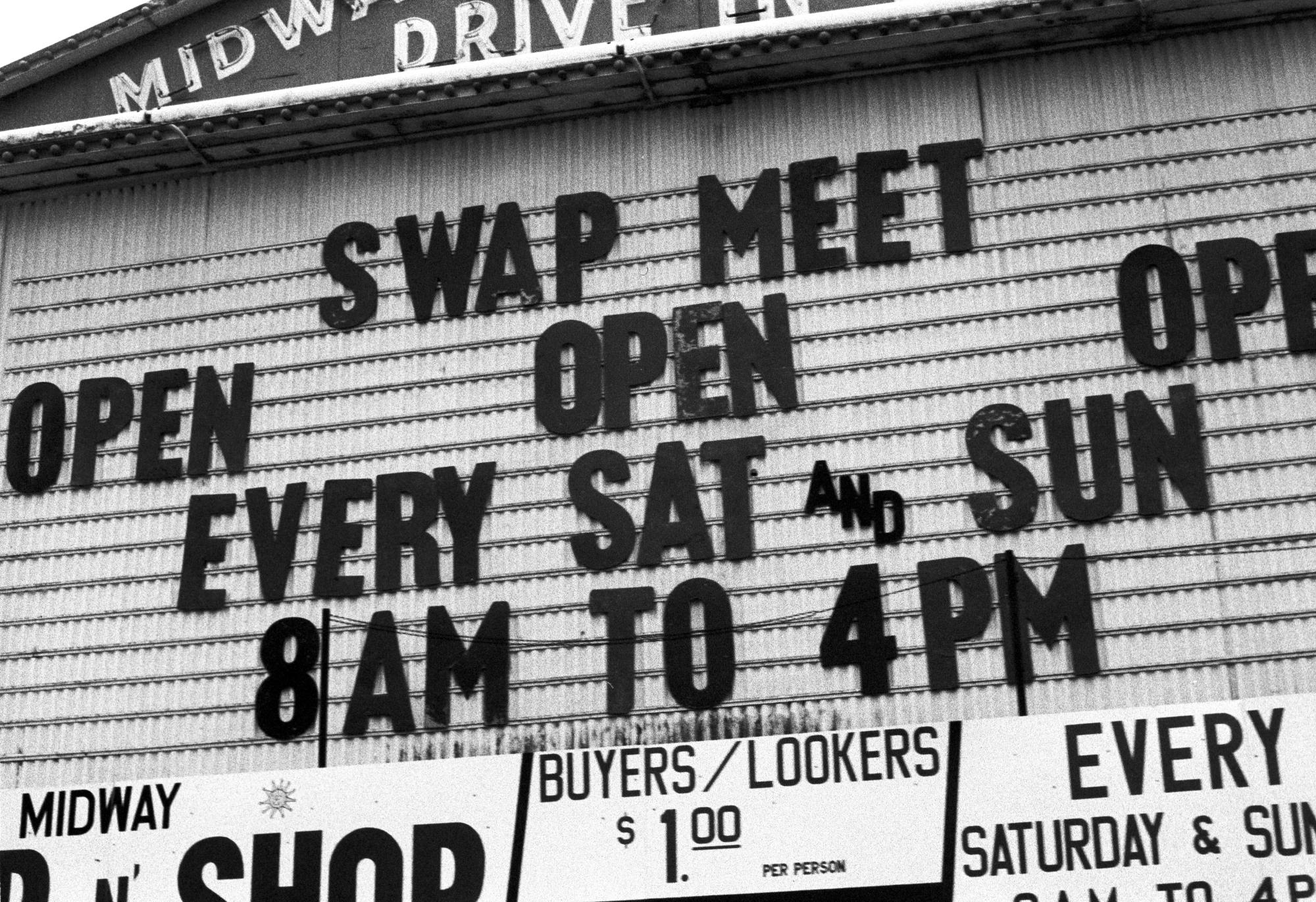 Washington State (Black & White) - Swap Meet