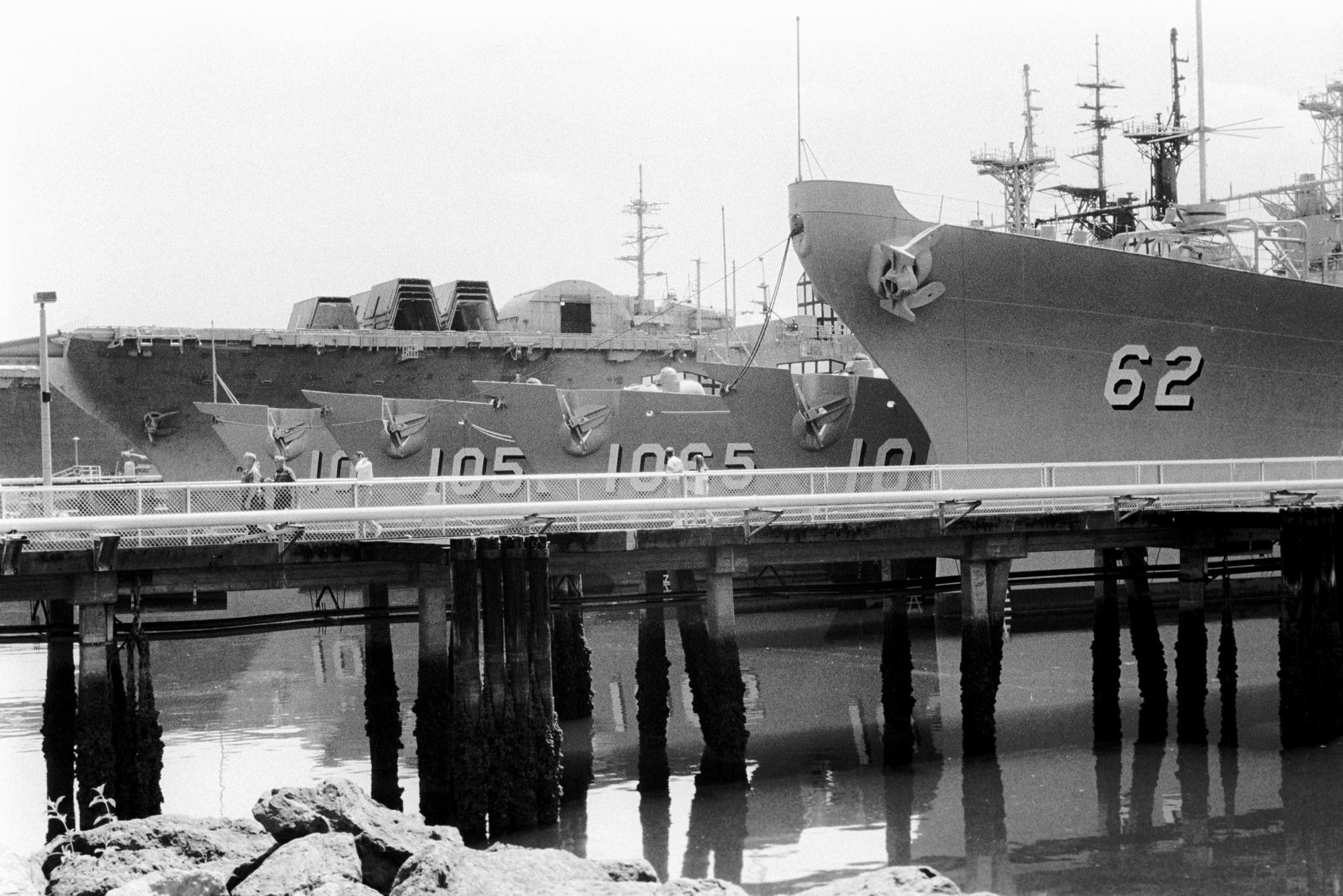 Washington State (Black & White) - Navy Ships #1