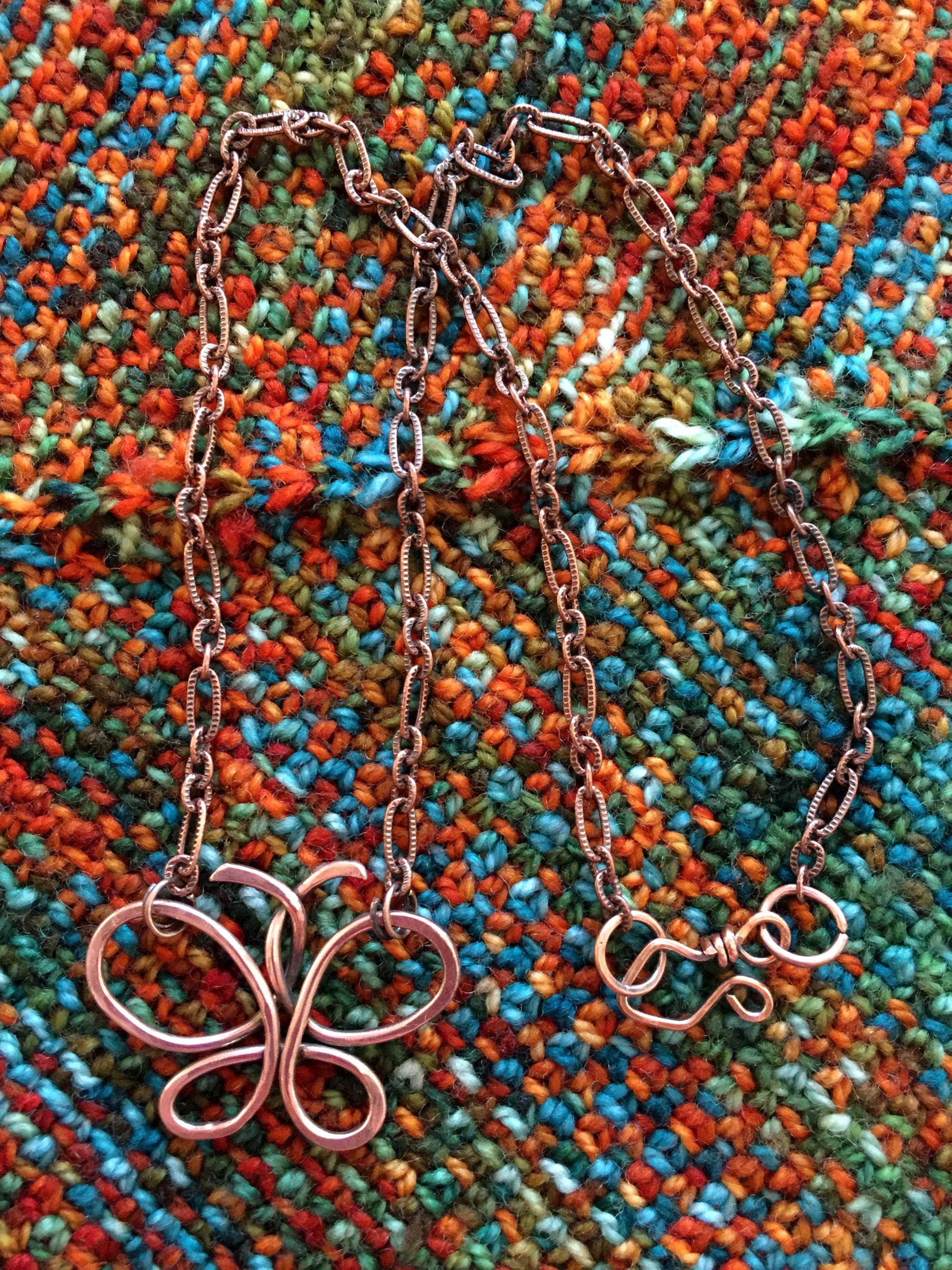 Barbaras Crafts - Scarf And Butterfly