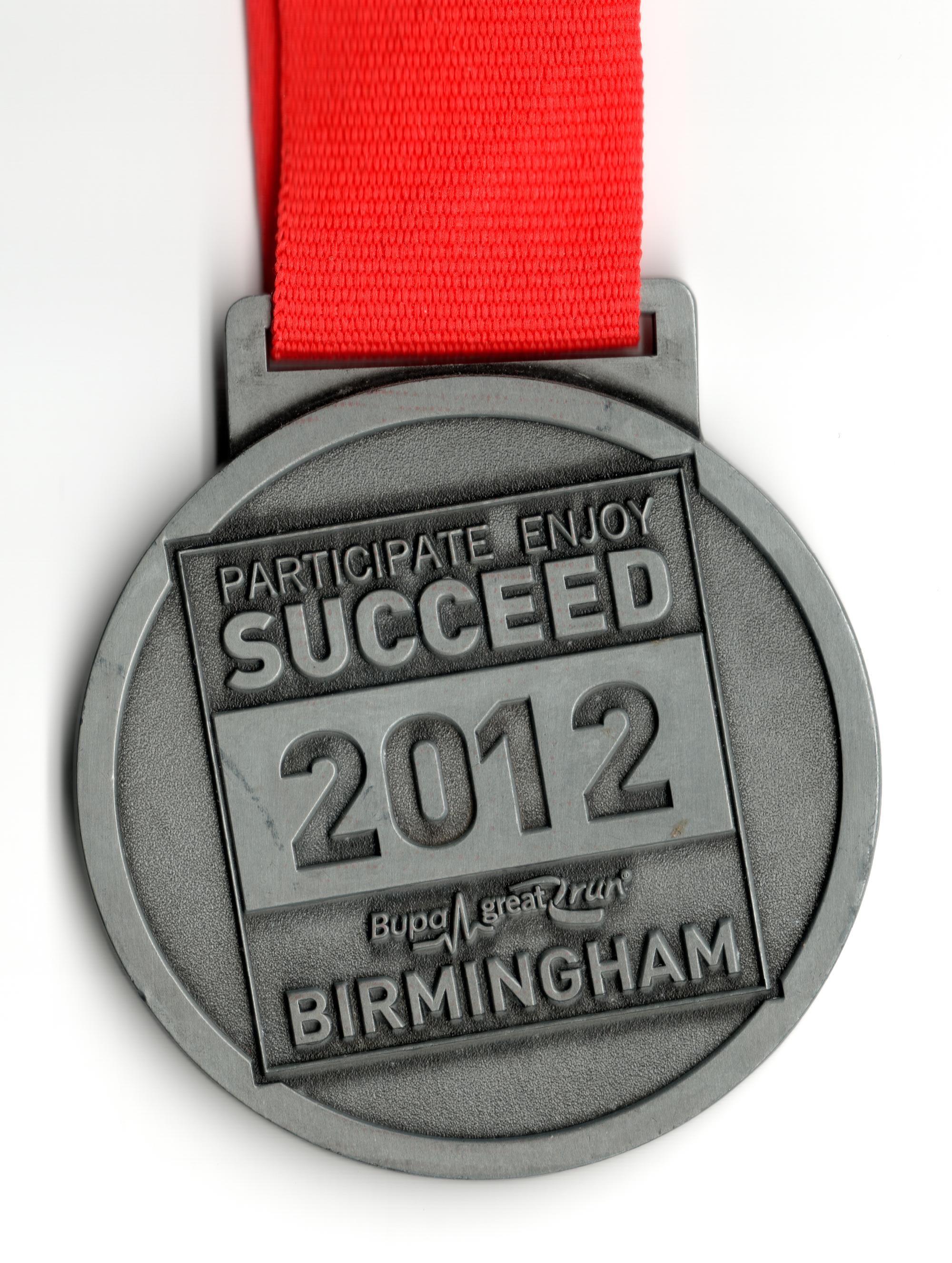Boston Scientific (Belgium) - Medal Birmingham Run 23K