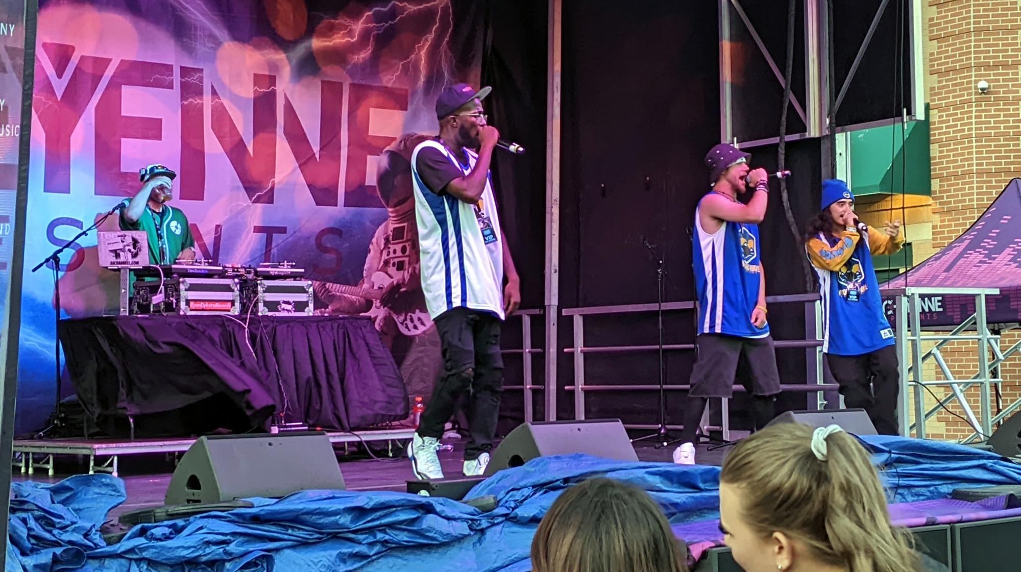 Cheyenne Music - Rap At The Plaza #2