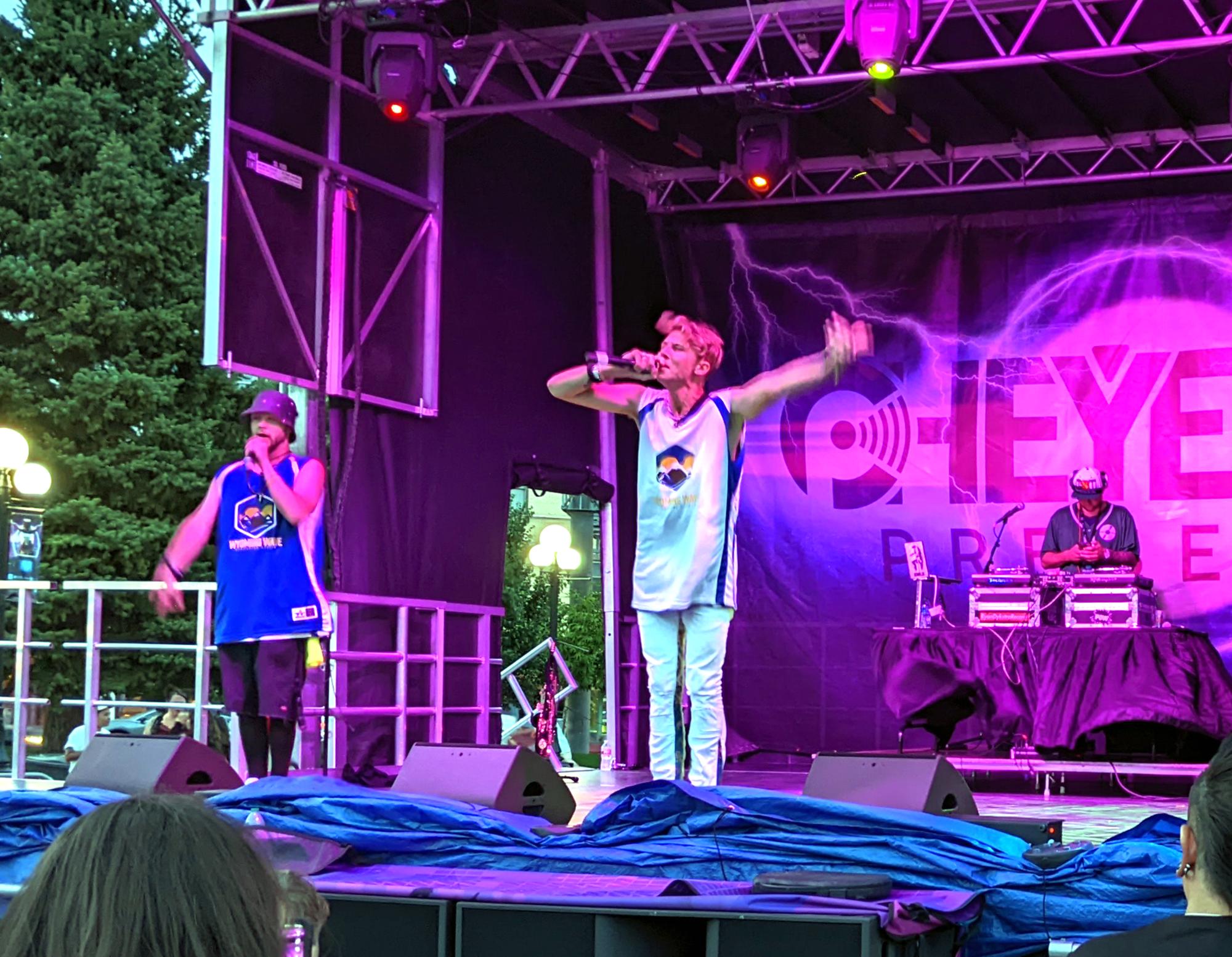 Cheyenne Music - Rap At The Plaza #3