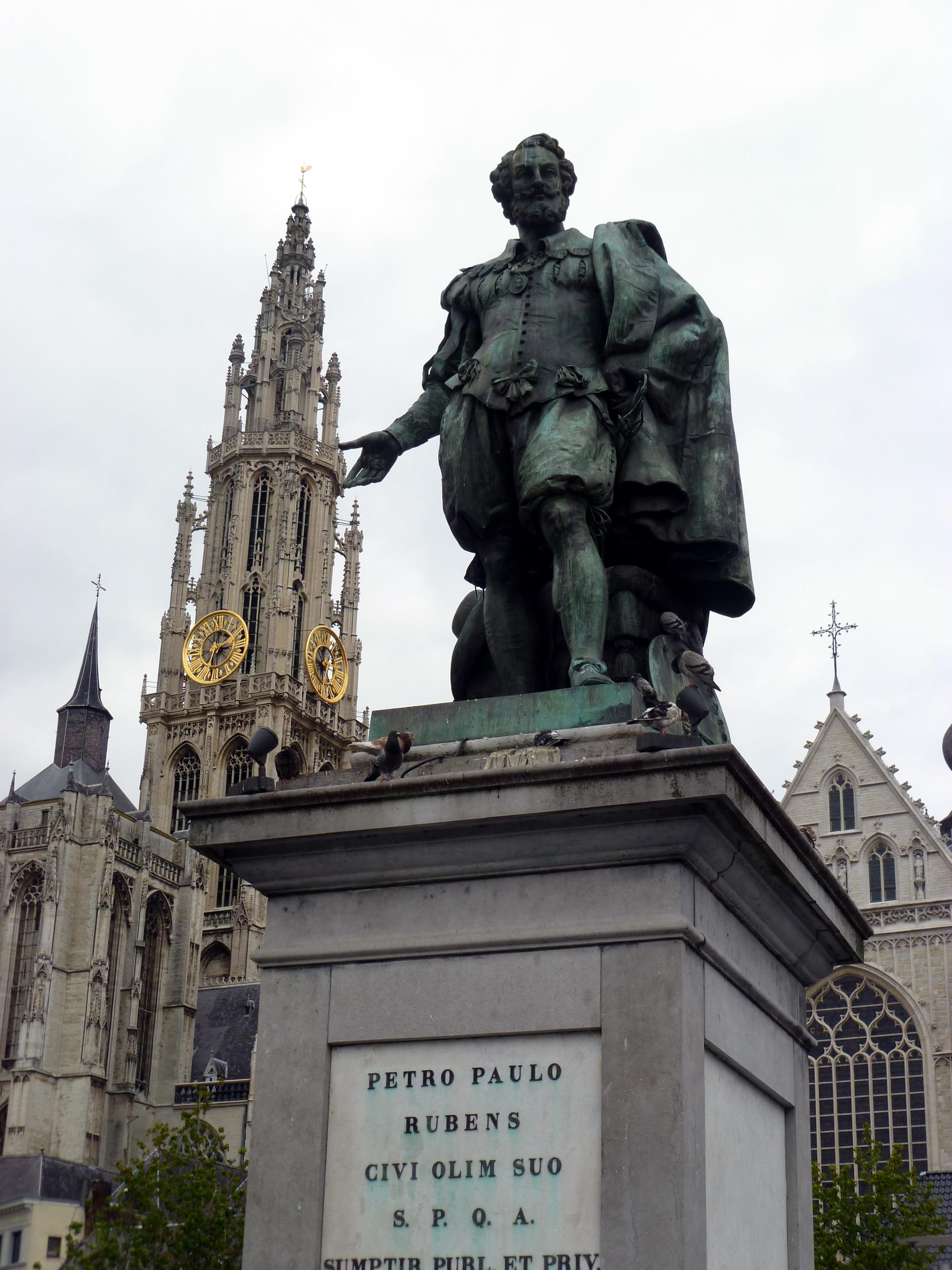 Antwerp - Rubens Statue Antwerp