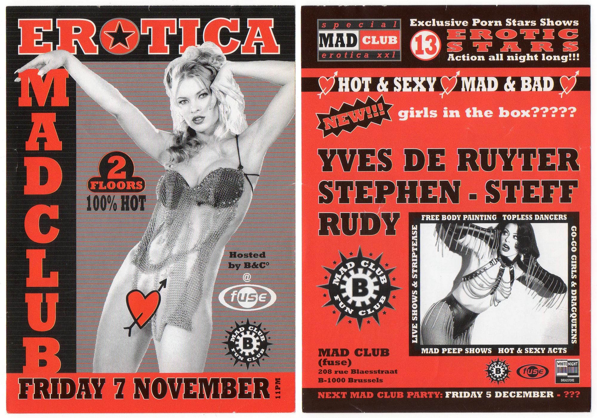 Brussels (2001-2007) - Mad Club Erotica