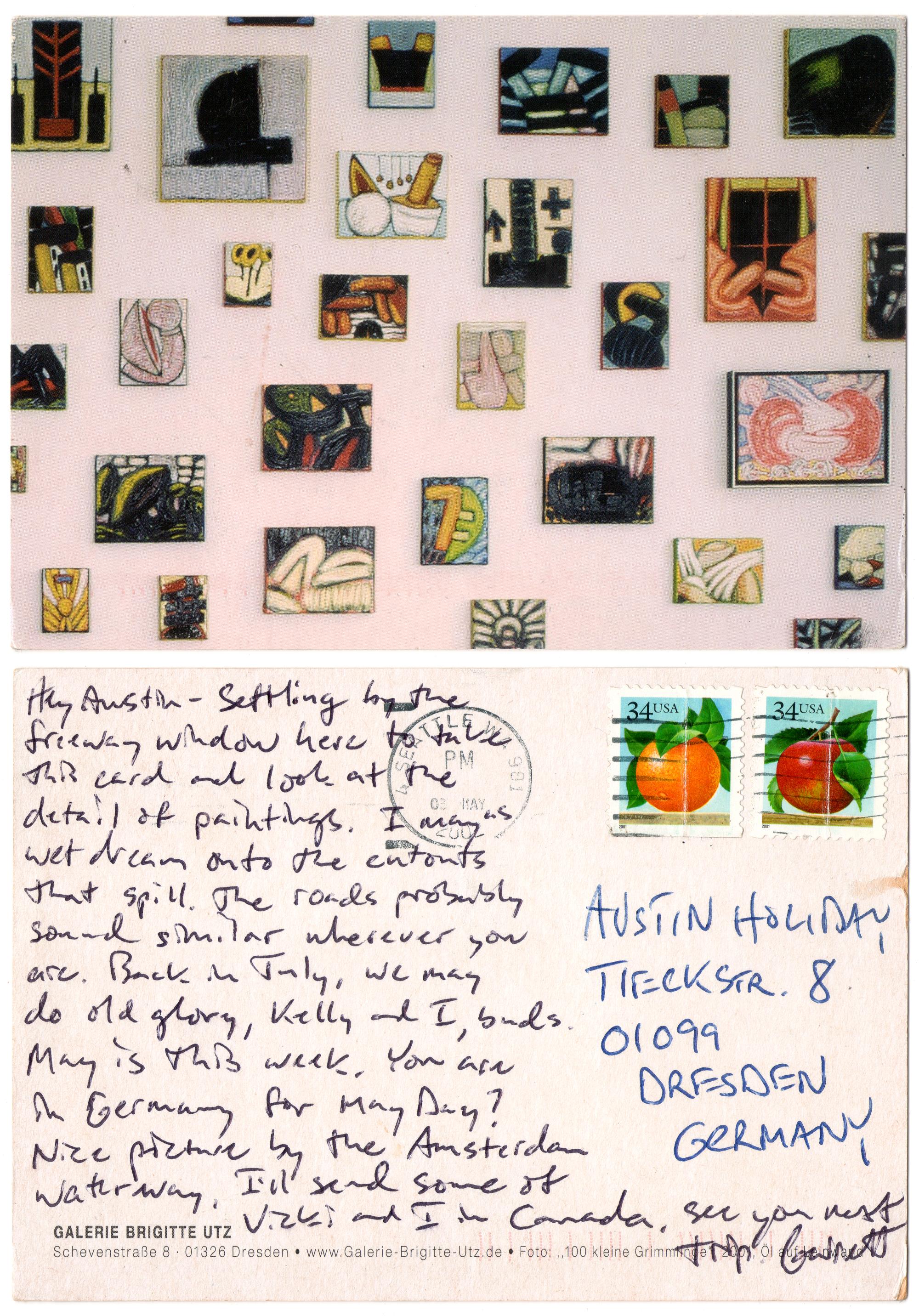 Dresden (2002) - Postcard Garrett