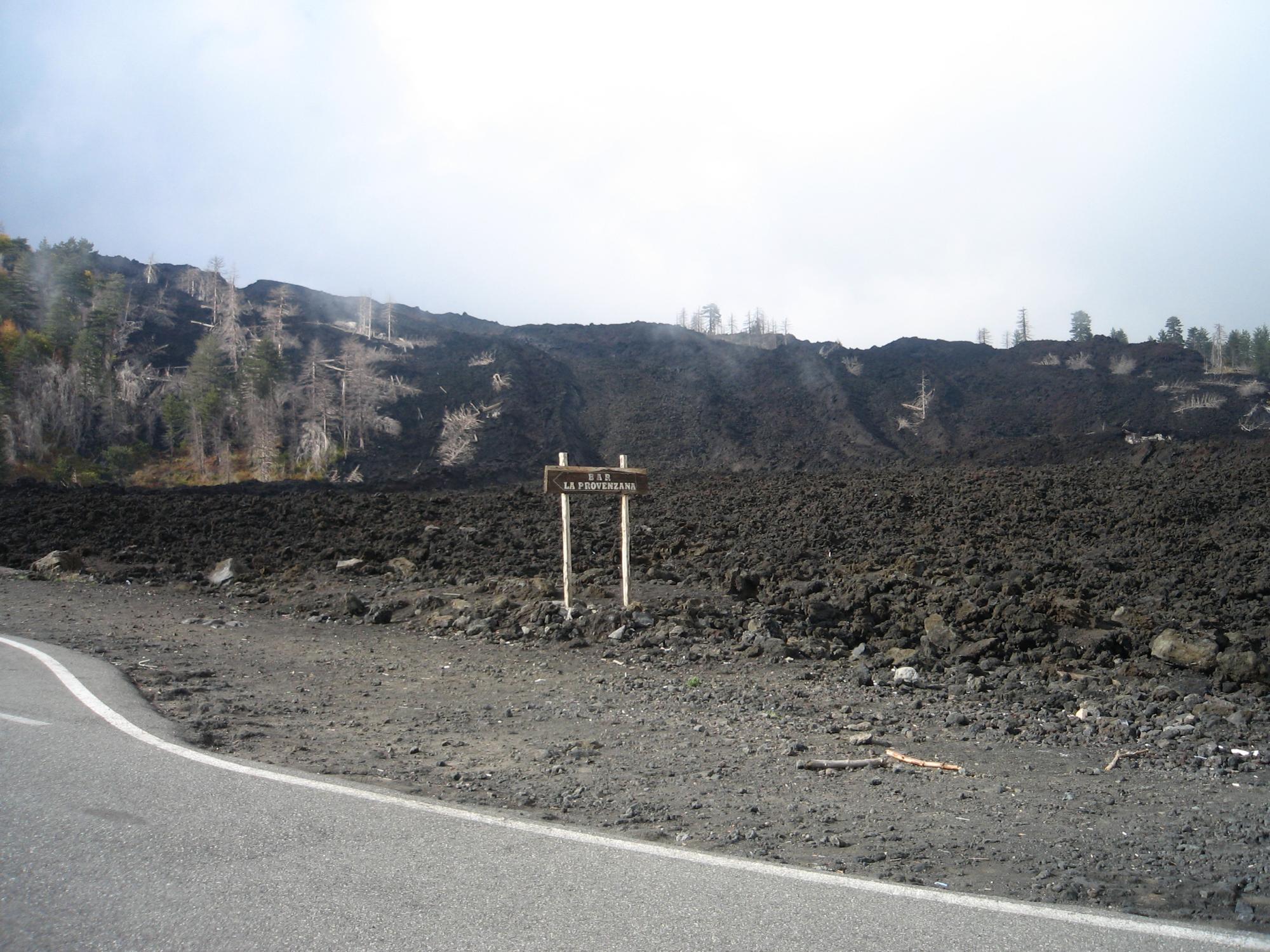 Italy - Mt Etna Foothills Lava Flows