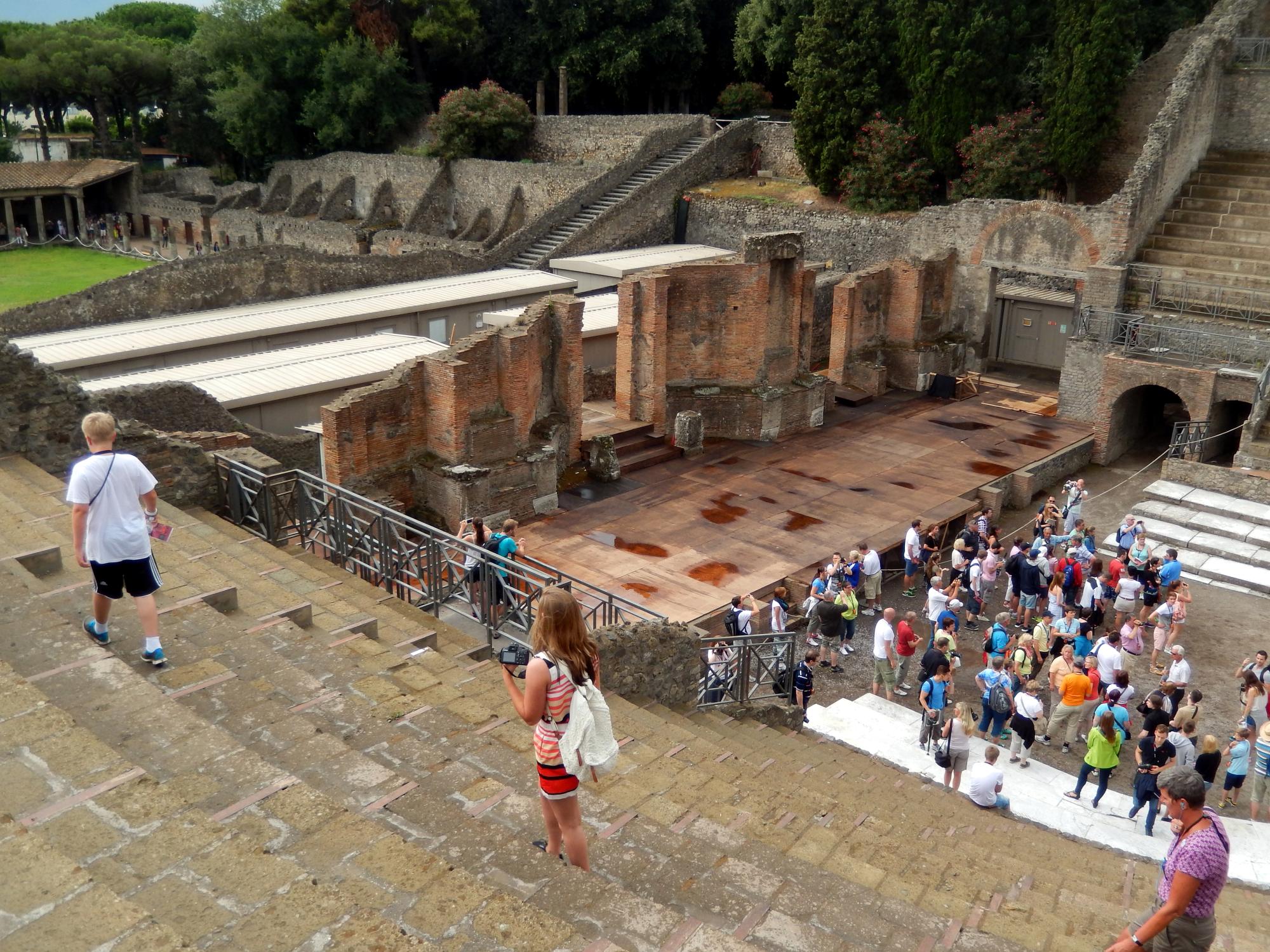 Italy - Teatro Grande Stage Pompeii