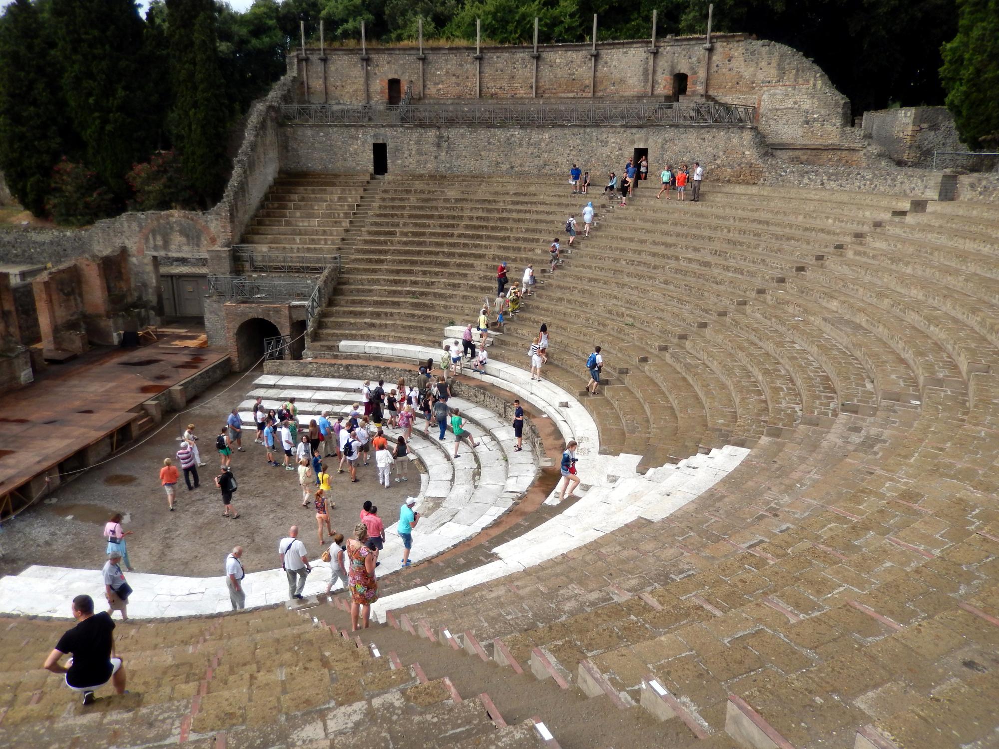 Italy - Teatro Grande Pompeii