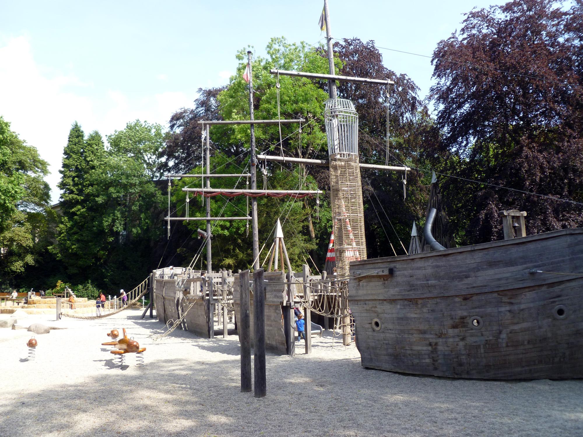 Luxembourg - City Playground Ship