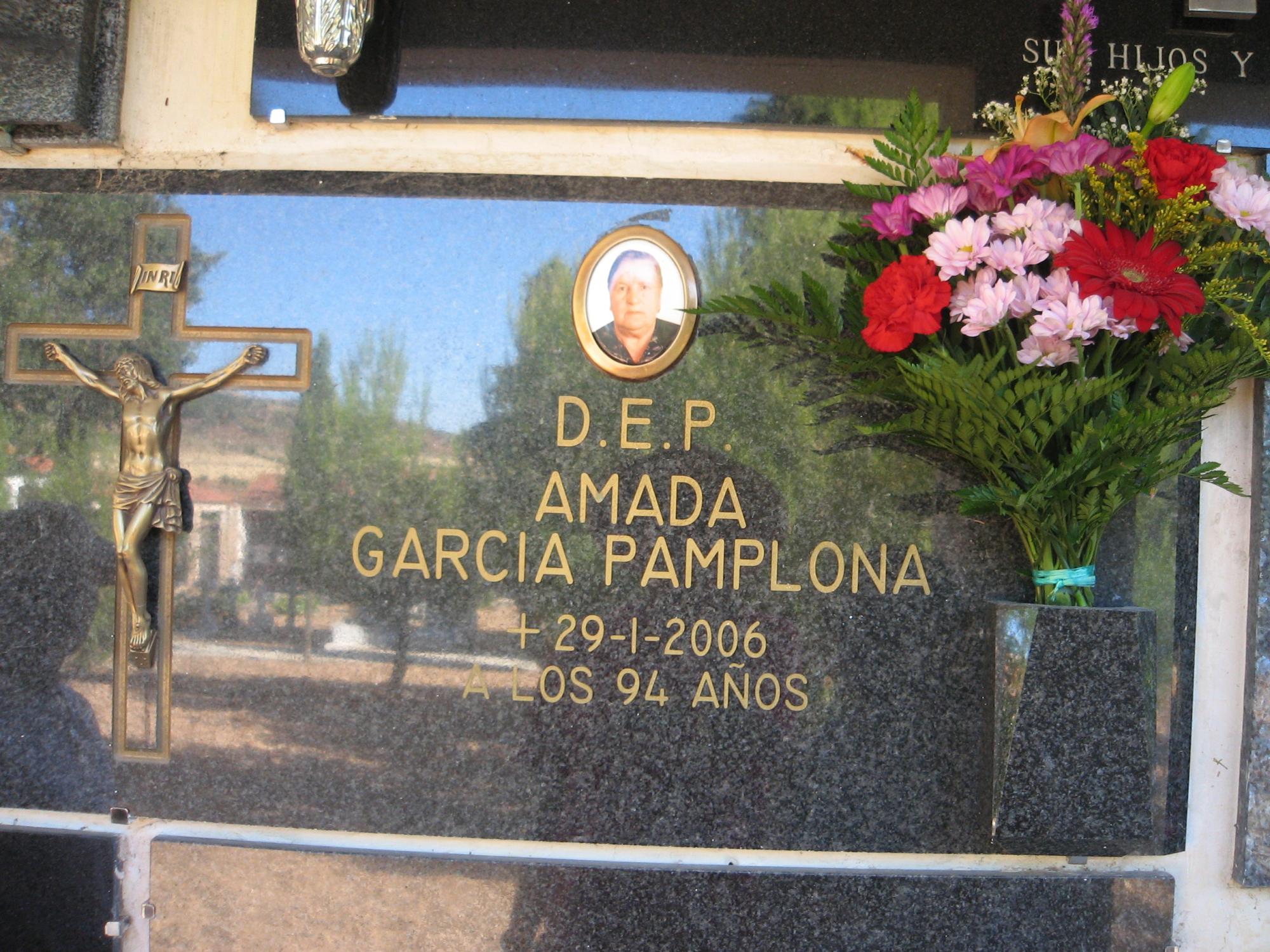 Aragon - Calamocha Cemetery Grandma Amada