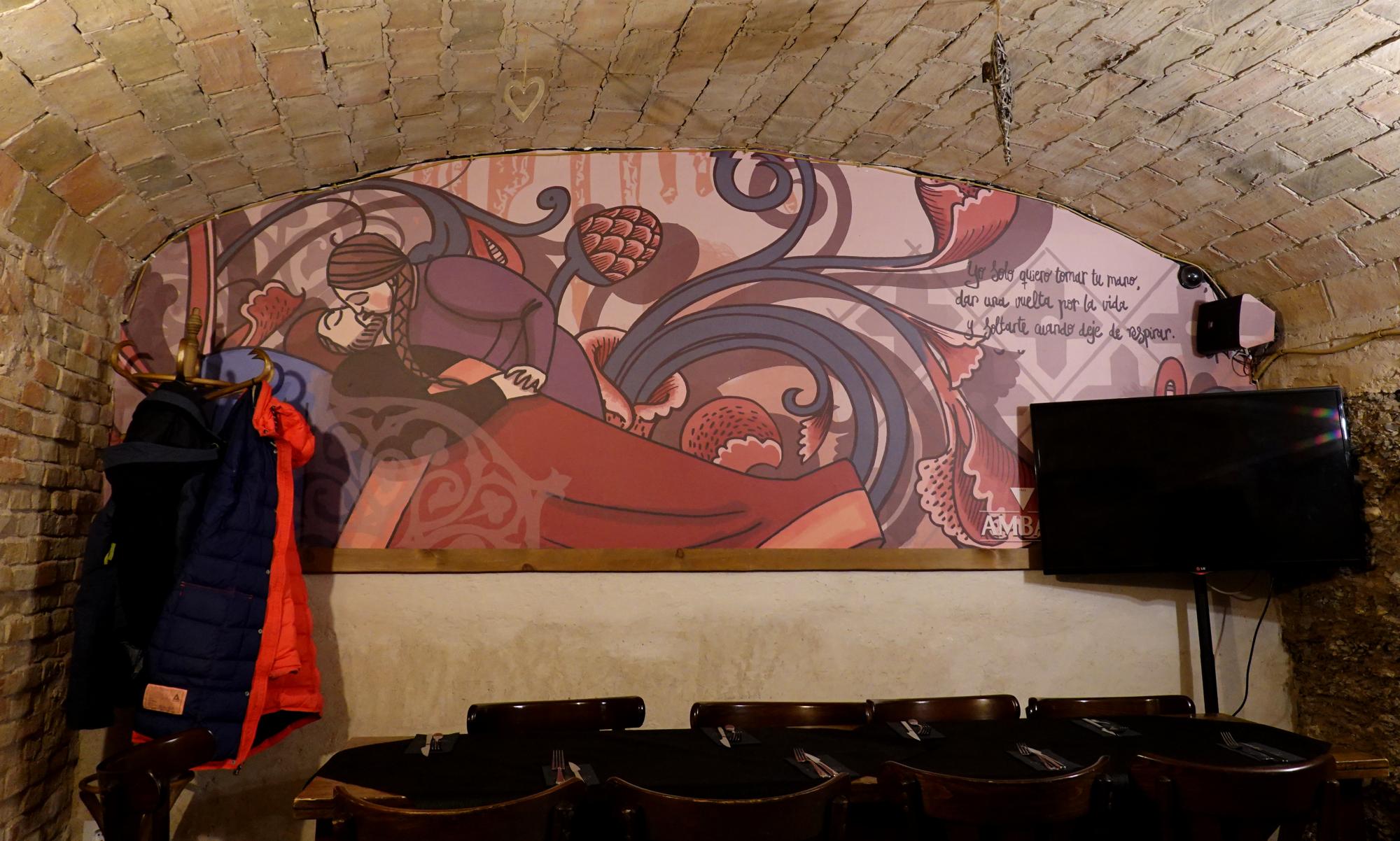 Aragon - Lovers Of Teruel Mural