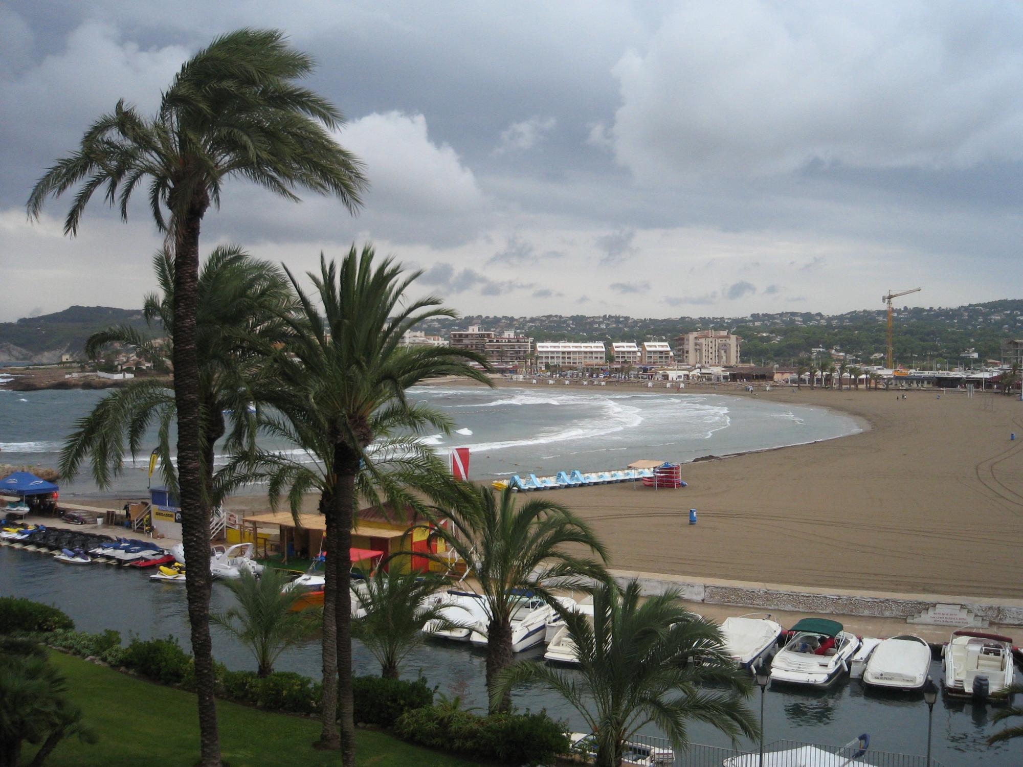 Spain - Javea Hotel View Stormy Day #2