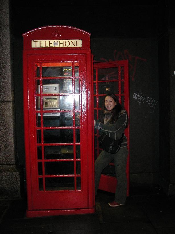 United Kingdom - NYE Ilona In Phone Booth