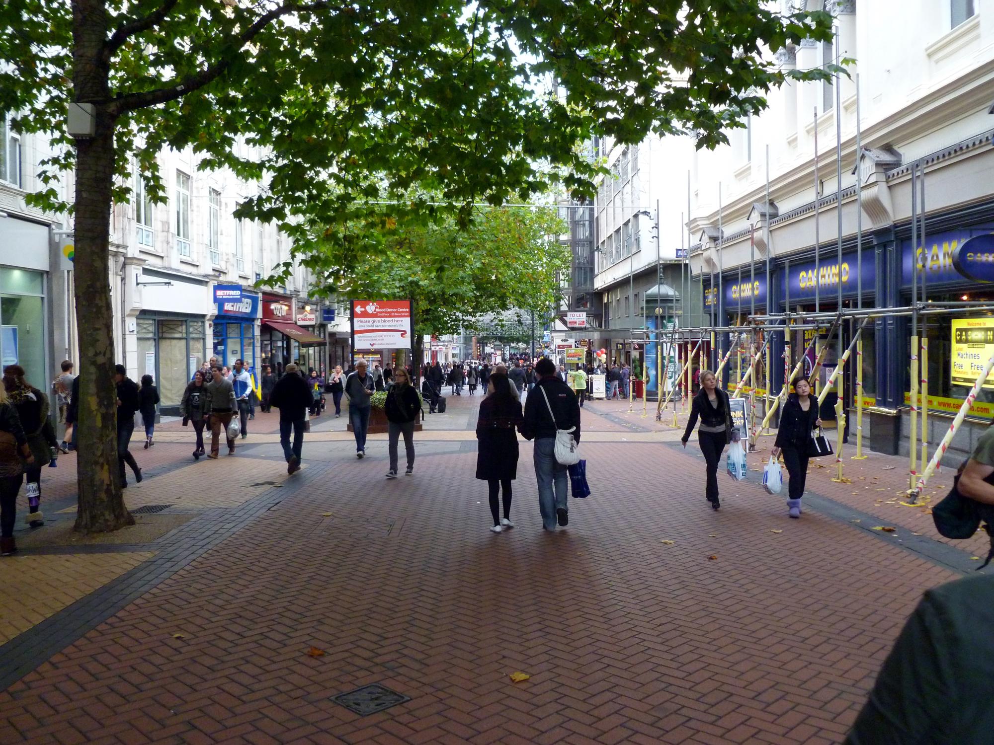 United Kingdom - Pedestrian Shopping Mall