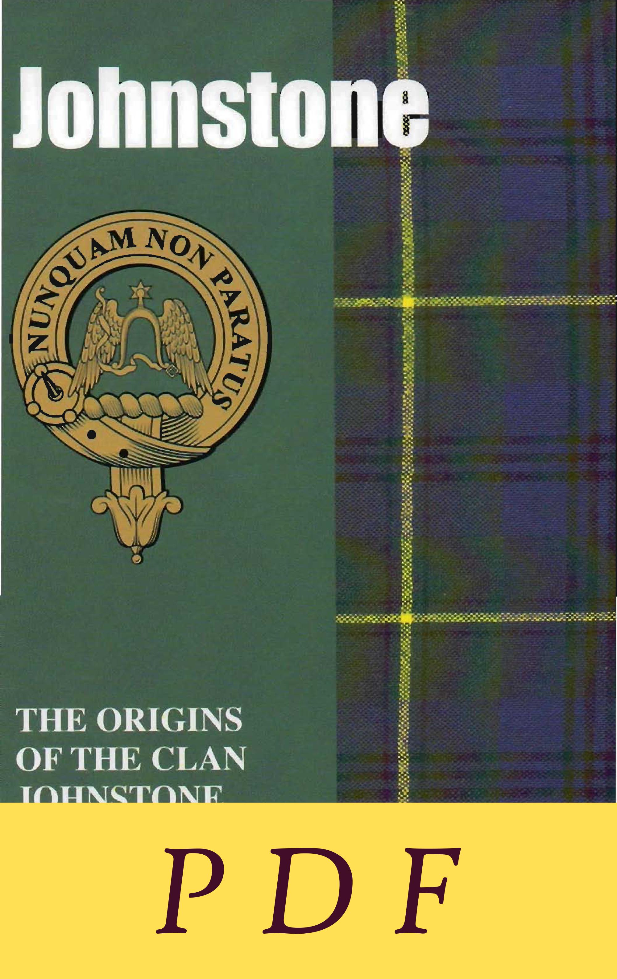 United Kingdom - Origins Of The Johnstone Clan By Jeffrey Johnstone