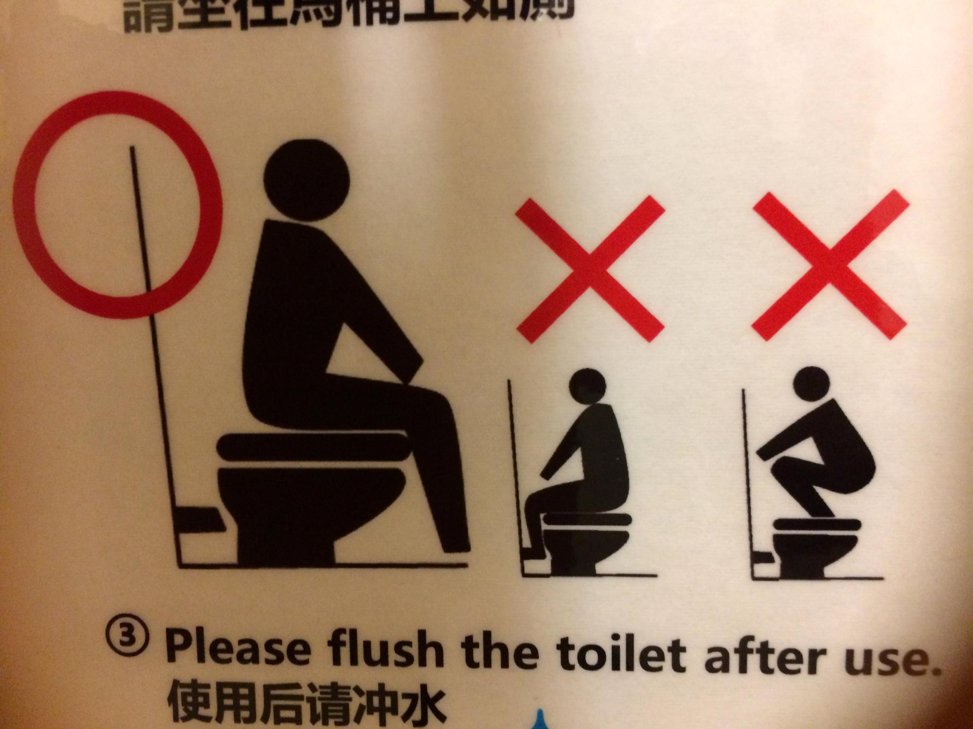 Signs Of Japan - Toilet Instructions