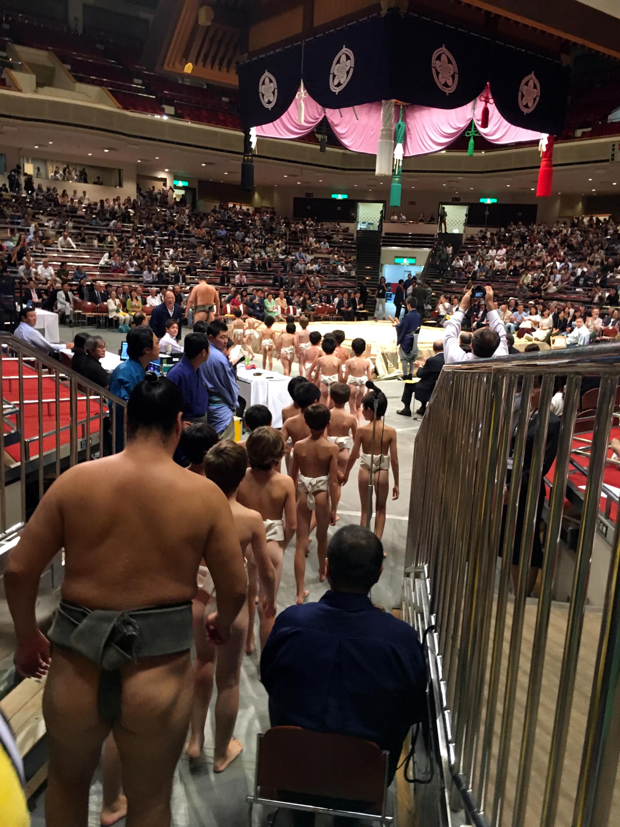 United School of Tokyo (2015-2017) - Sumo Wrestling #01