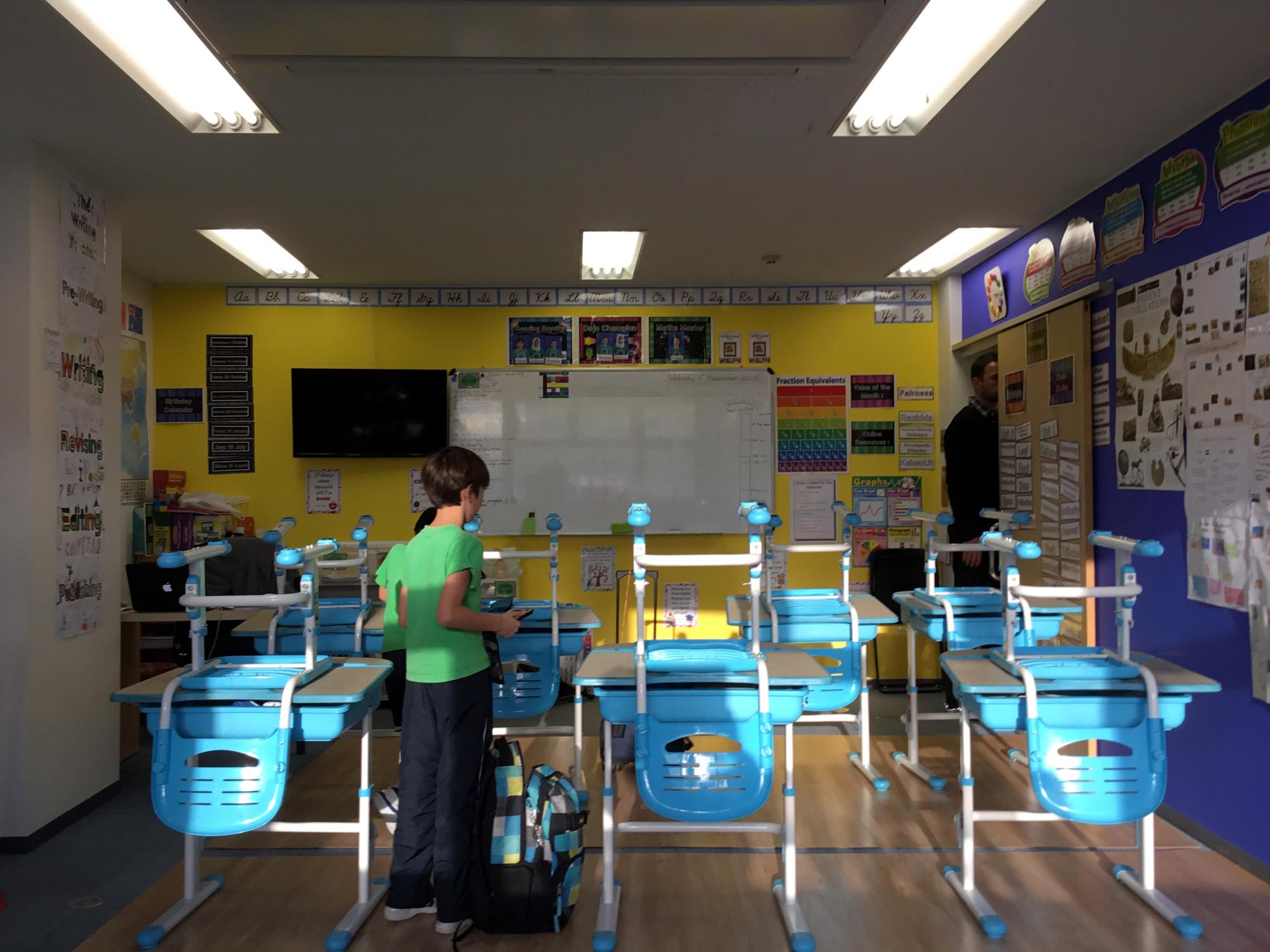 United School of Tokyo (2015-2017) - Classroom