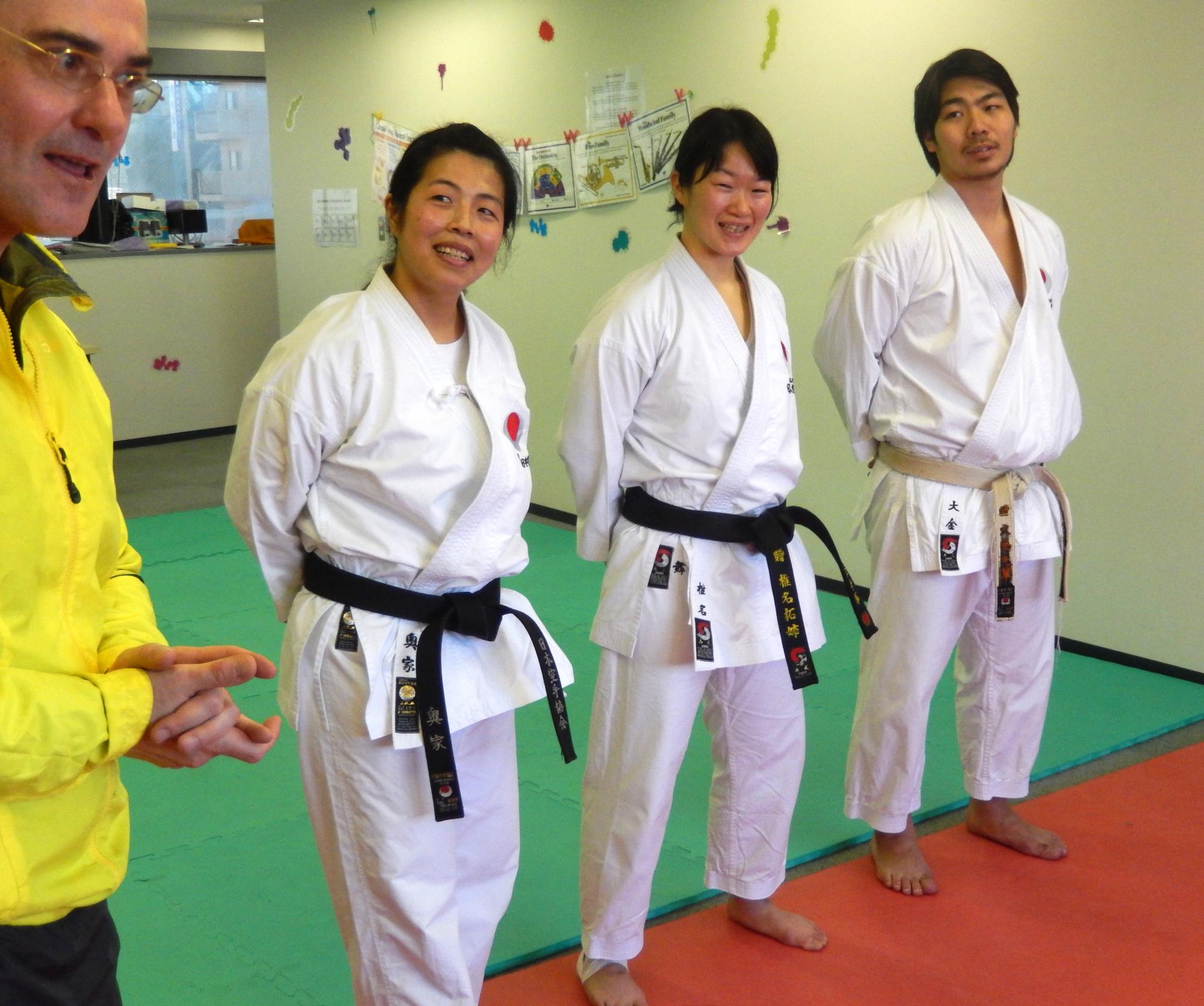 United School of Tokyo (2015-2017) - Karate Demo #01
