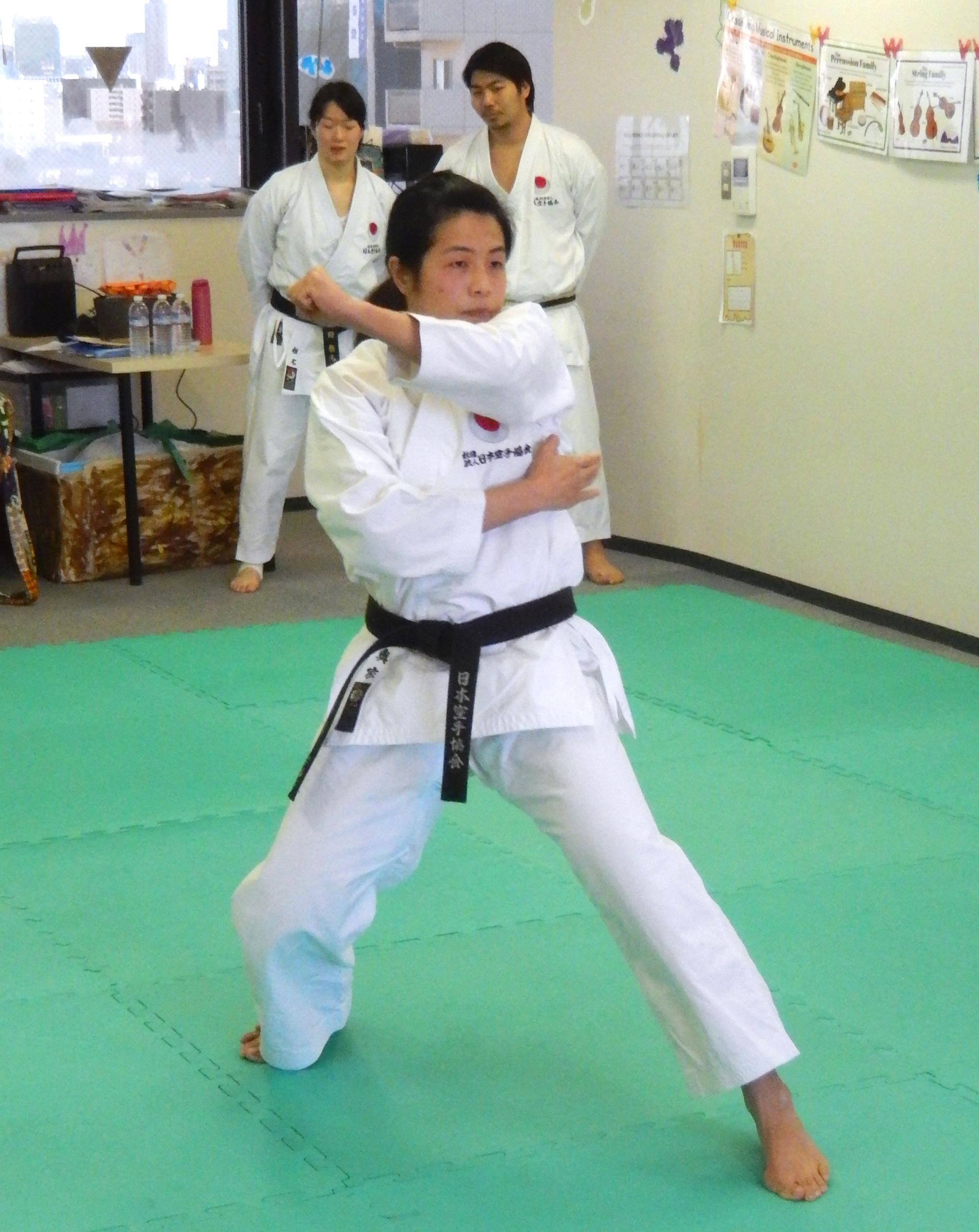 United School of Tokyo (2015-2017) - Karate Demo #02