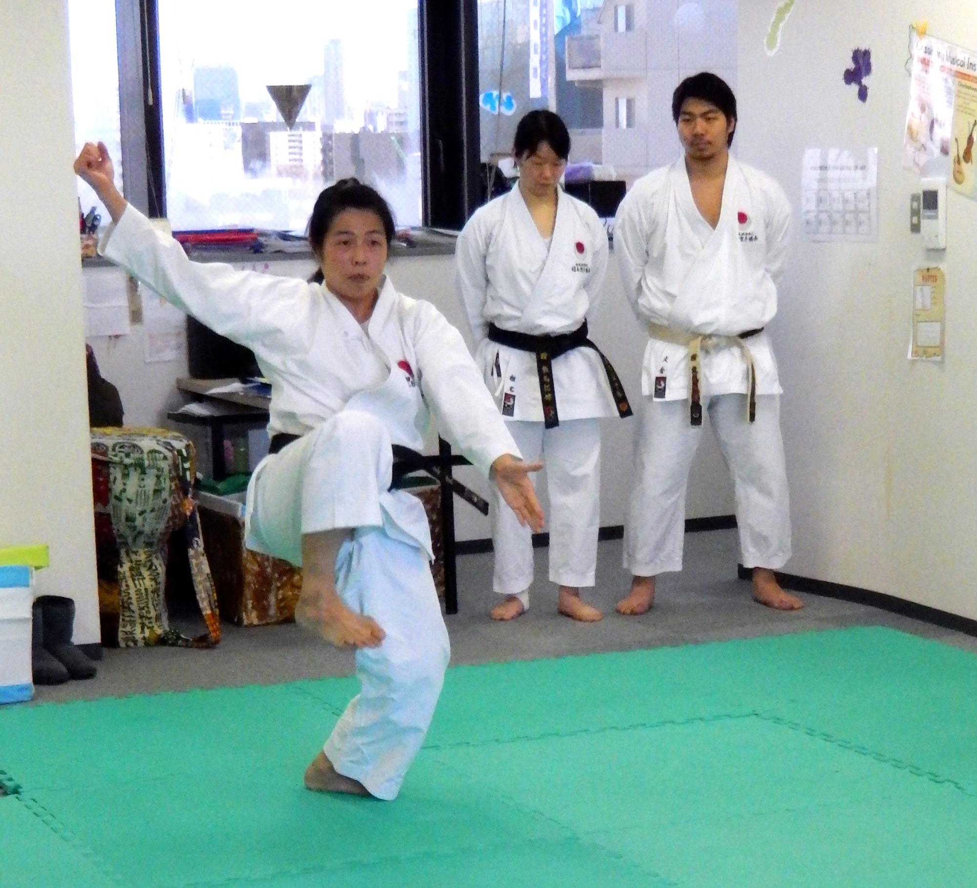 United School of Tokyo (2015-2017) - Karate Demo #04