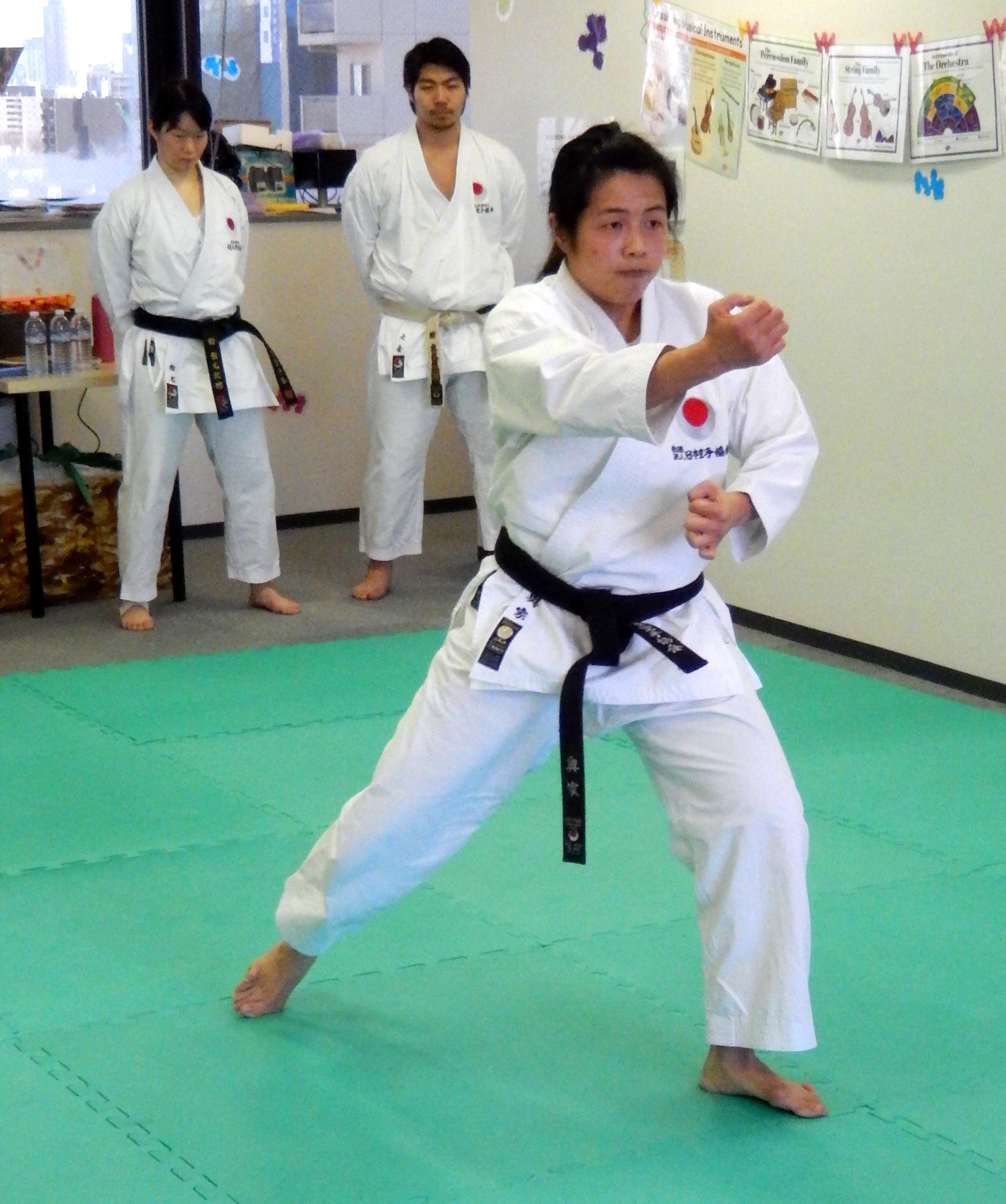 United School of Tokyo (2015-2017) - Karate Demo #06