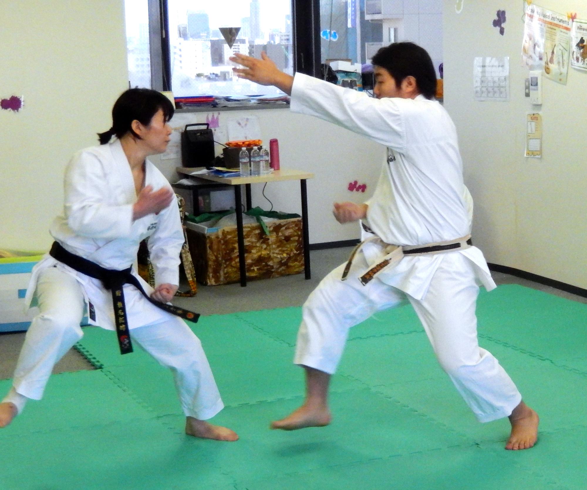 United School of Tokyo (2015-2017) - Karate Demo #10