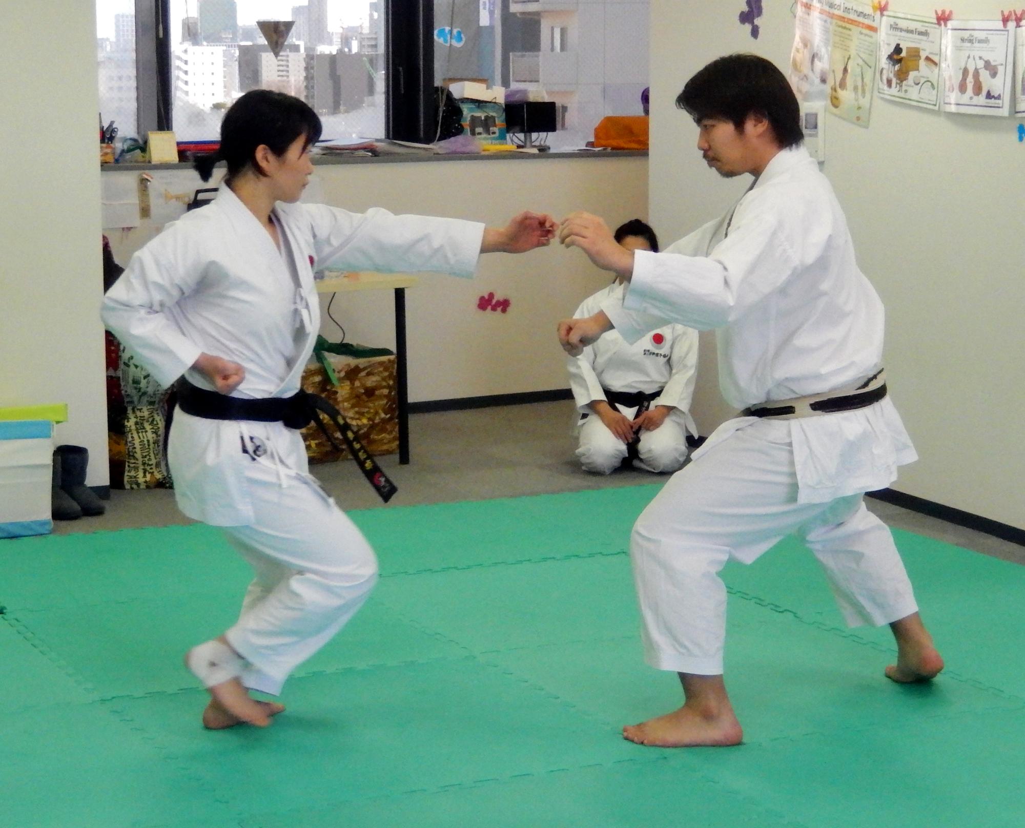 United School of Tokyo (2015-2017) - Karate Demo #12