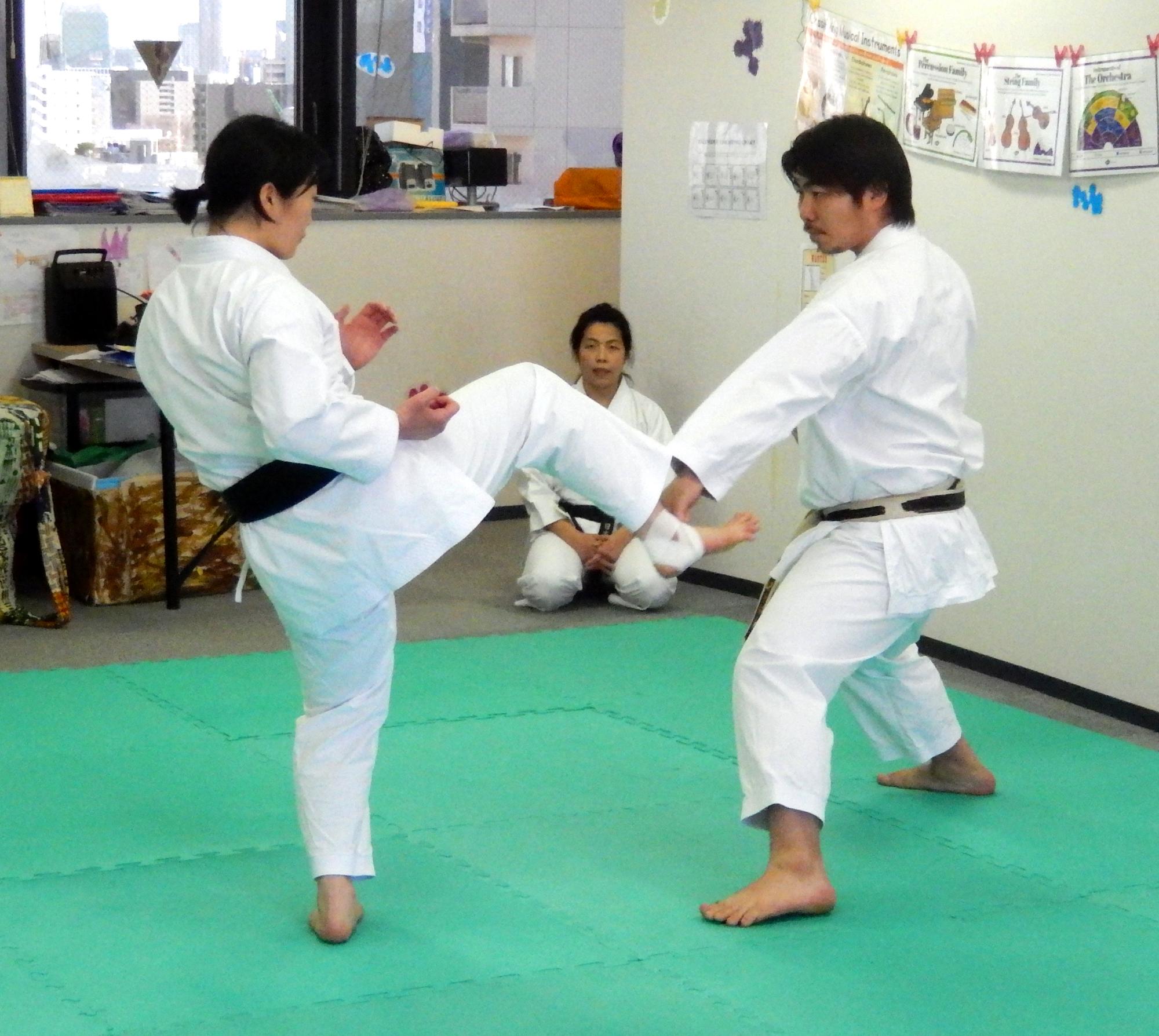 United School of Tokyo (2015-2017) - Karate Demo #14