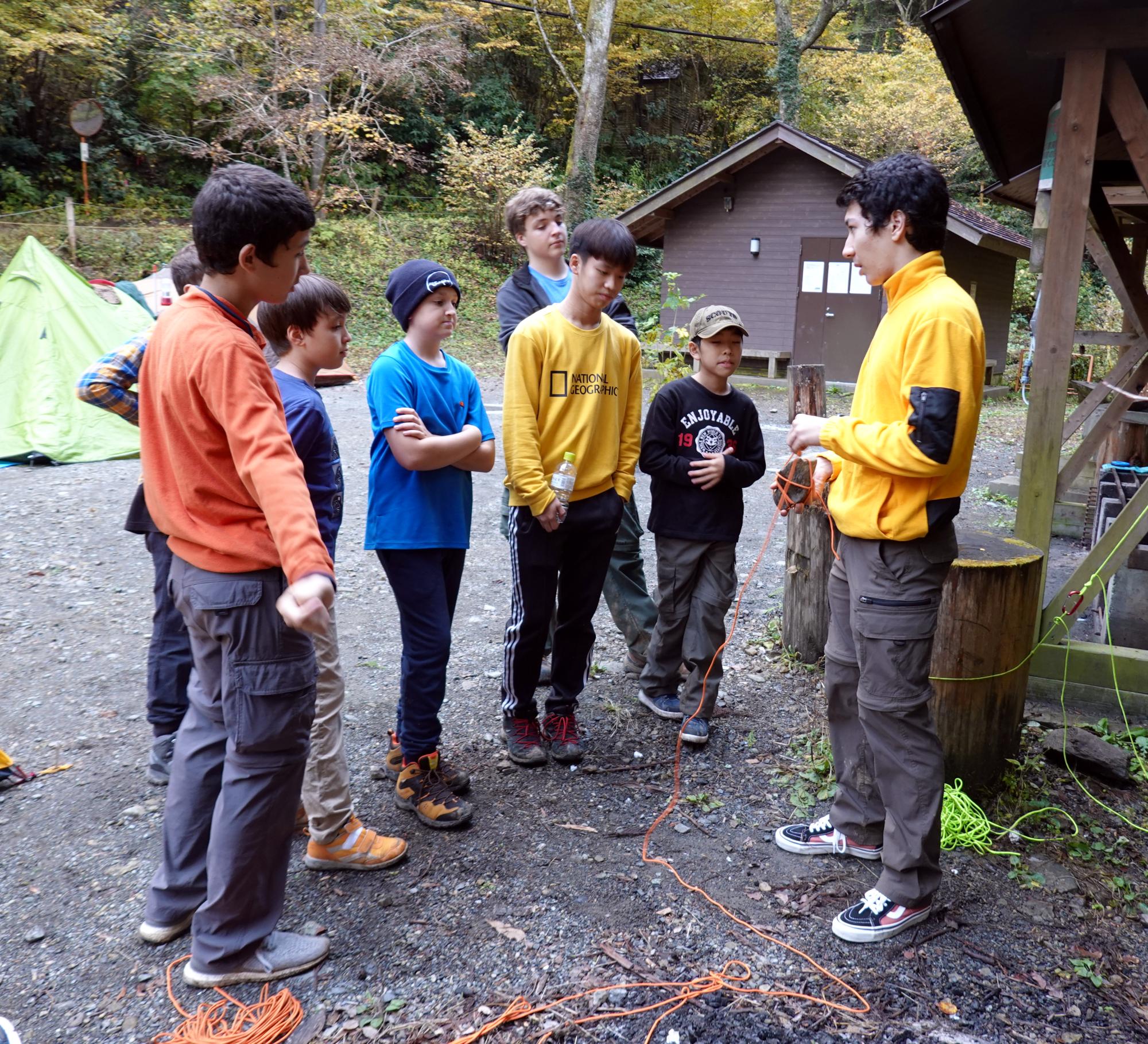 Troop 51 - Japan (2017-2019) - Mt Takao Campout #7