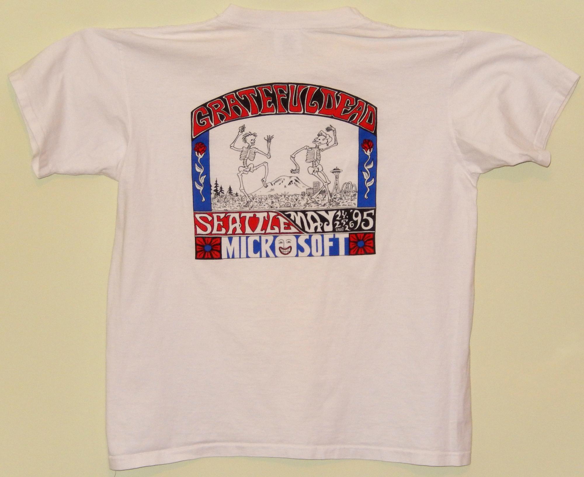 Music Memorabilia - TShirt GD MS Back