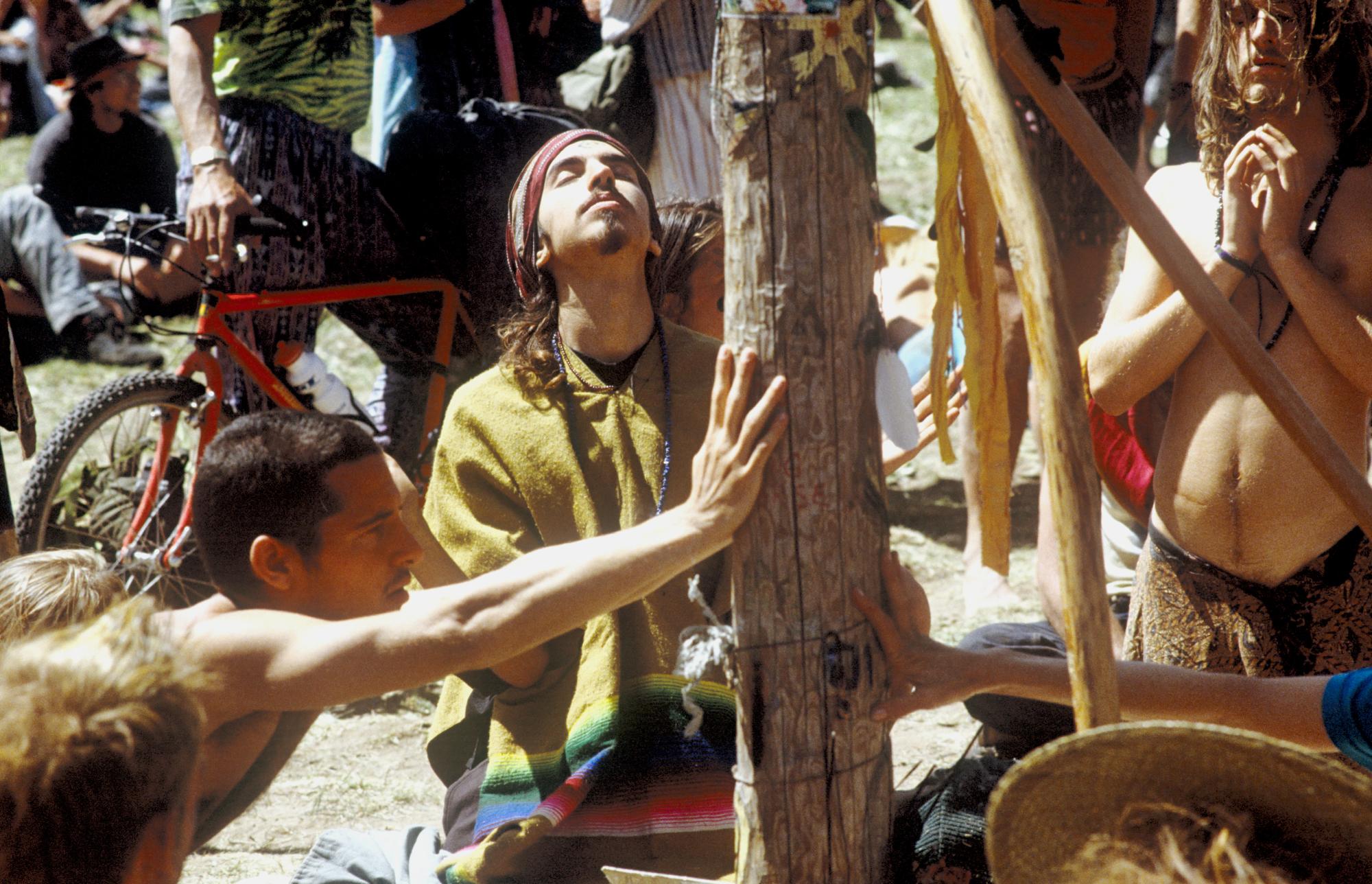 Rainbow Gathering (1992) - Peace Pole #5