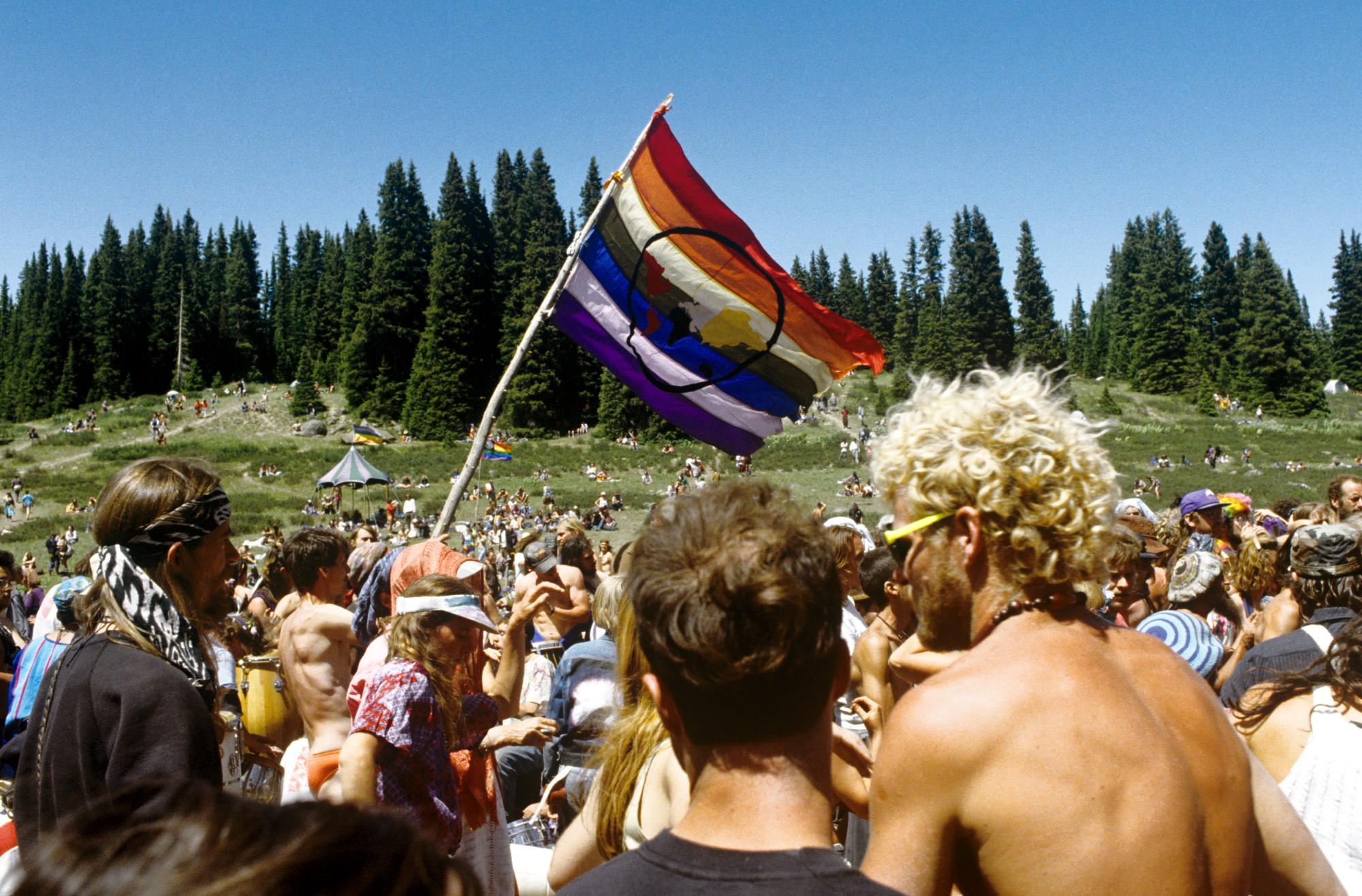 Rainbow Gathering (1992) - Rainbow Flag