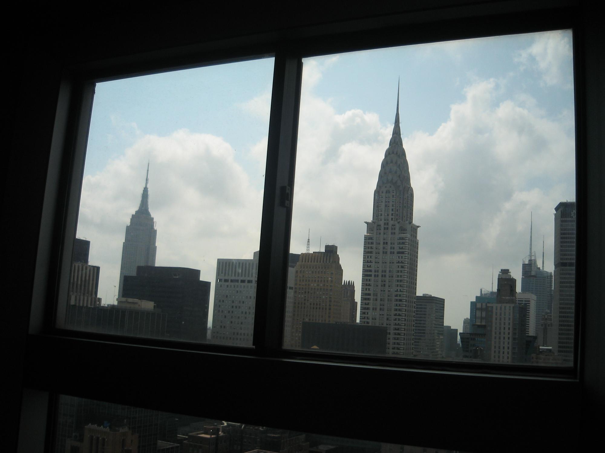 US (Ana) - NYC Hotel Room View