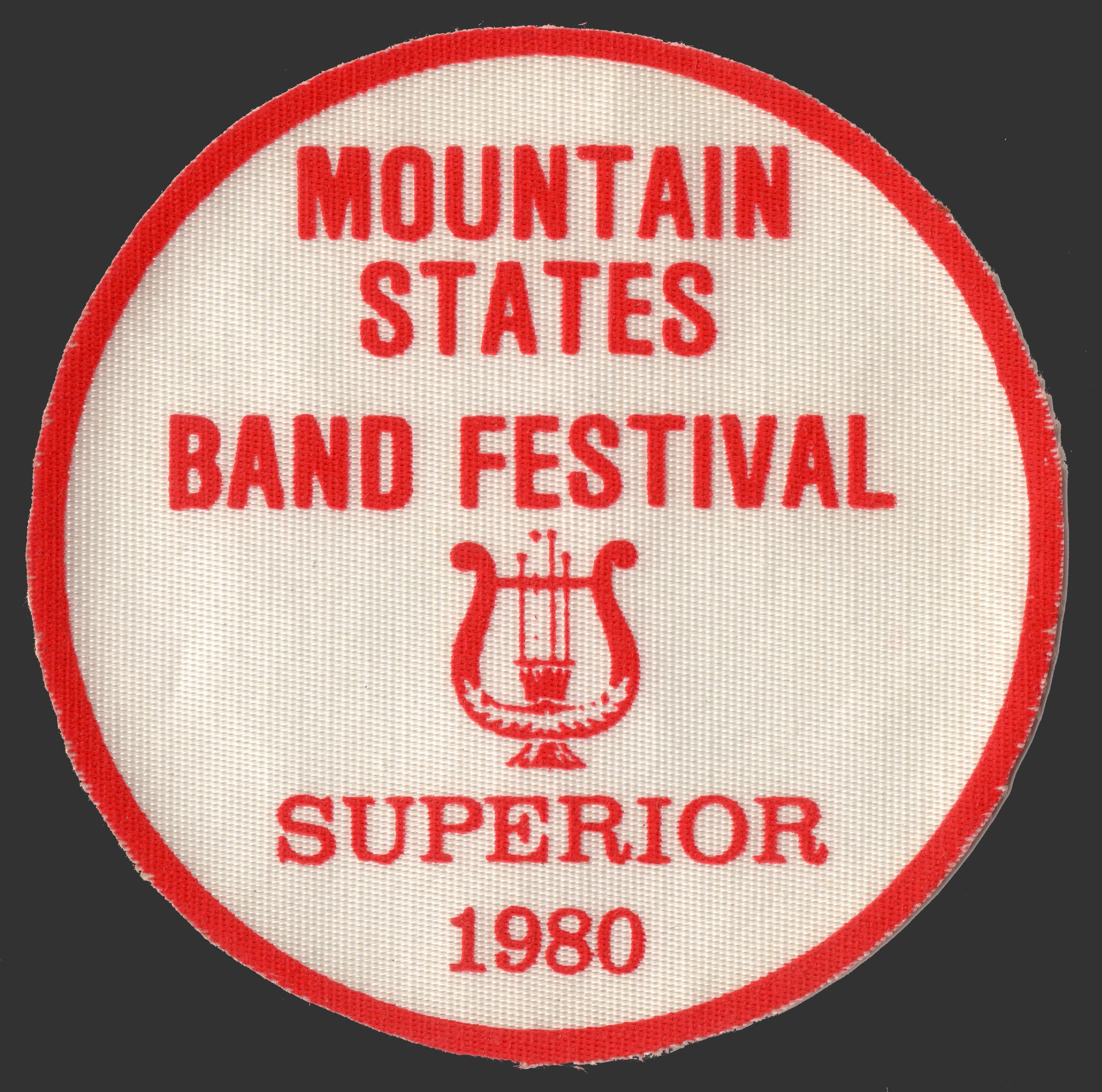 Socorro High Band (1979-1983) - Patch Superior