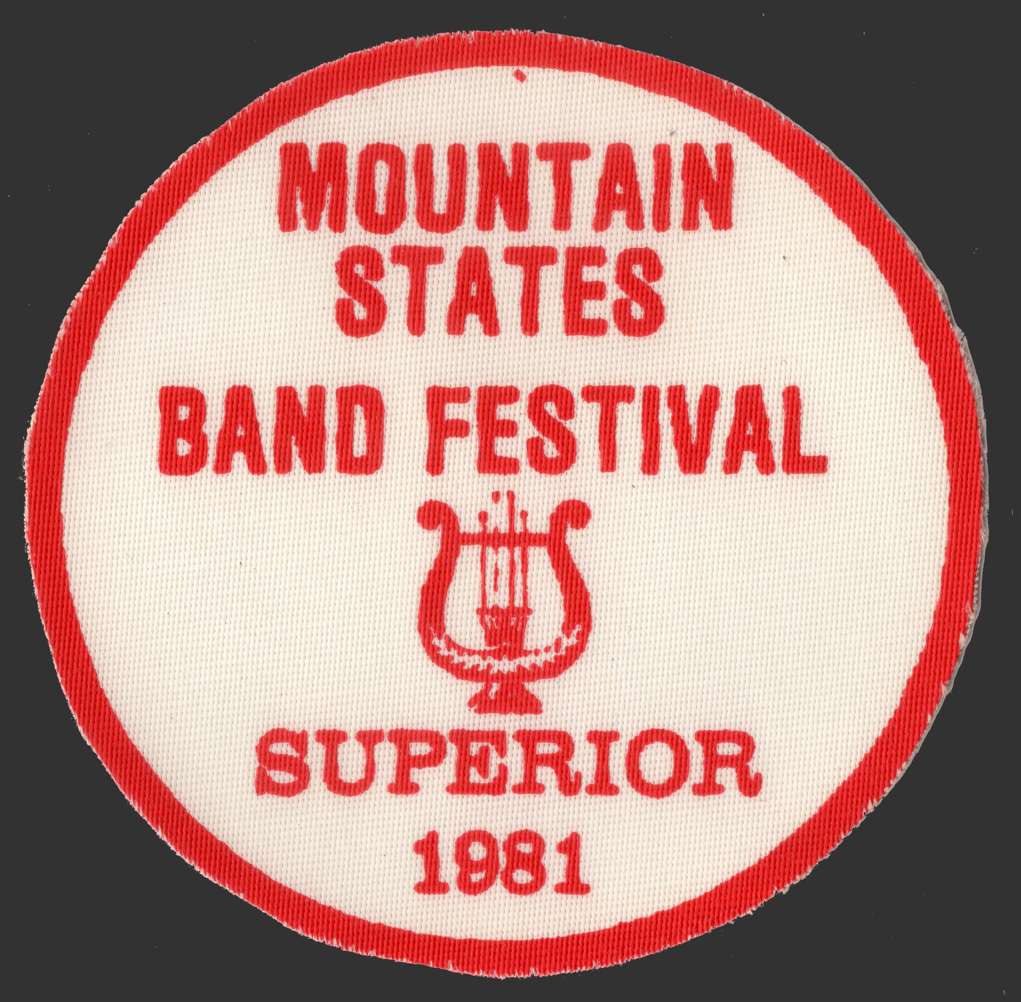 Socorro High Band (1979-1983) - Patch Superior
