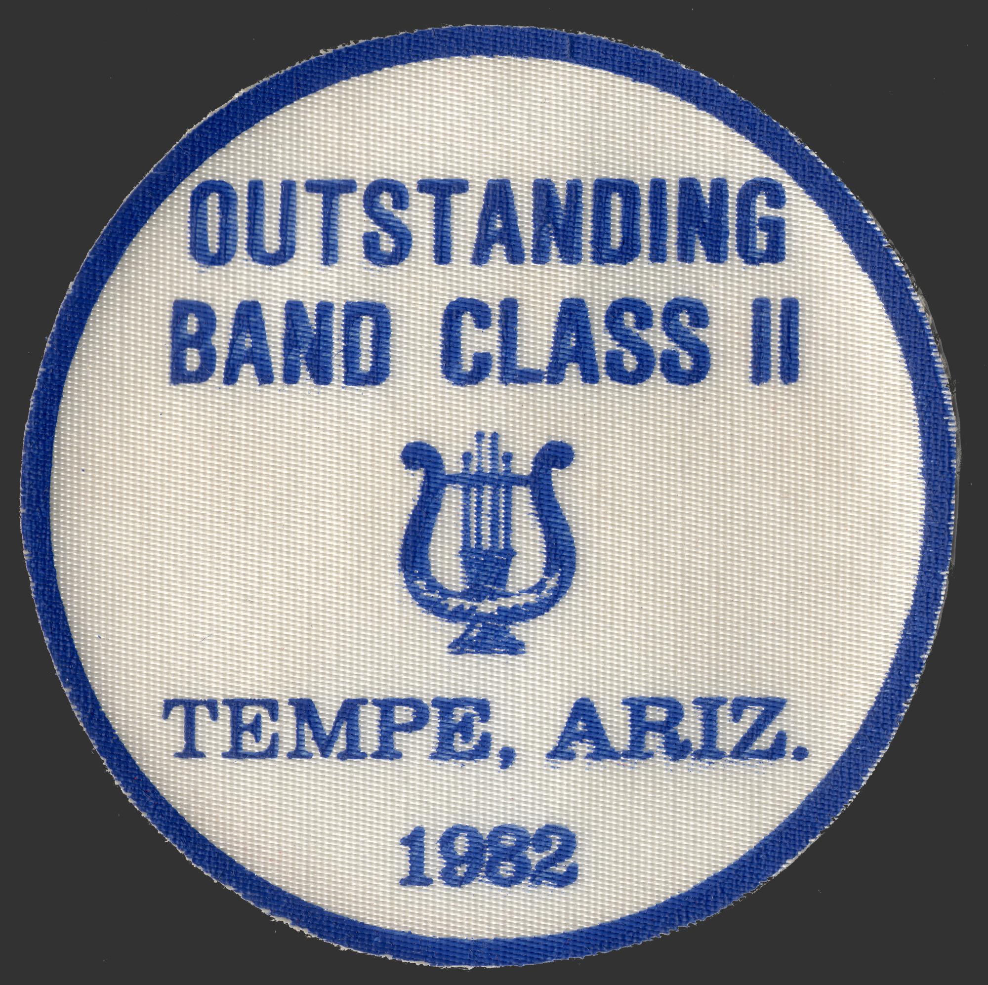 Socorro High Band (1979-1983) - Patch Tempe Competition