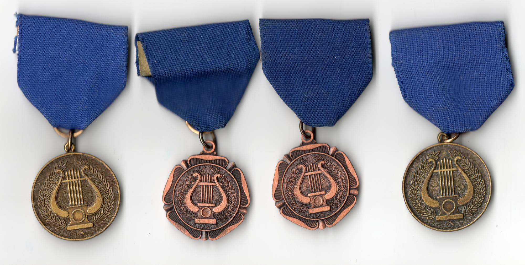 Socorro High Band (1979-1983) - All Region Medals